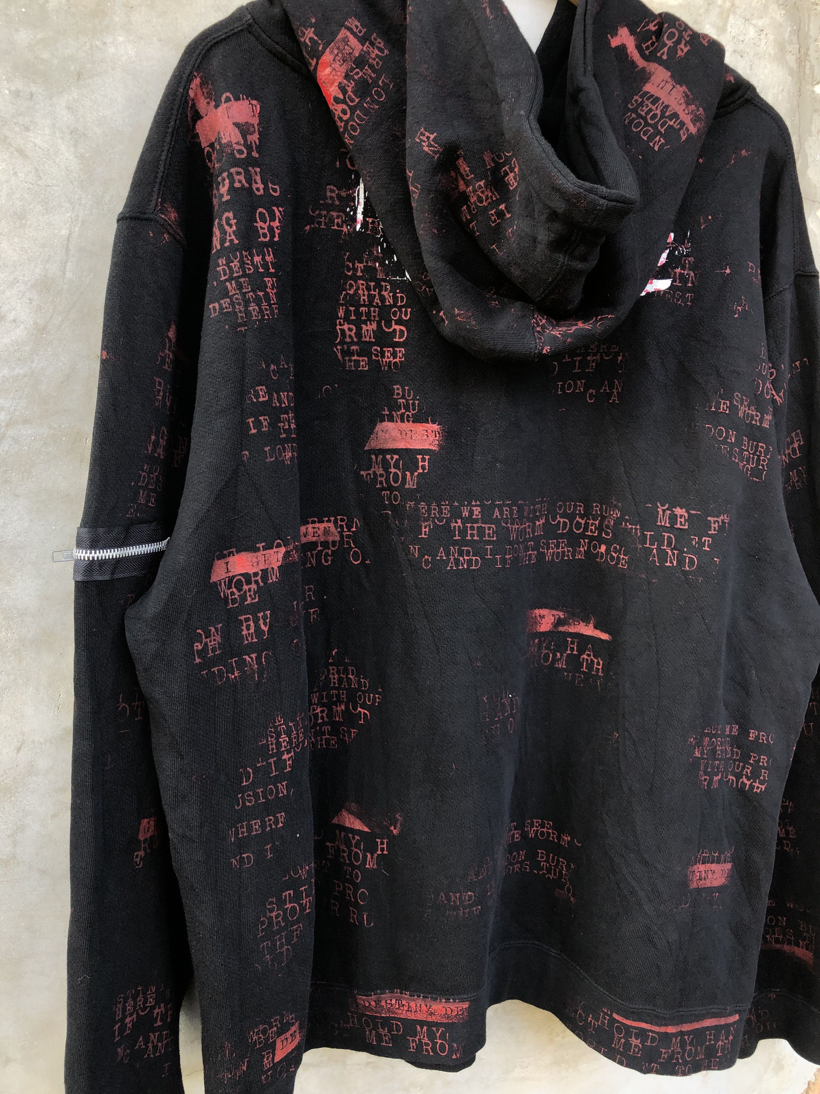 If Six Was Nine × Japanese Brand H.Anarchy Punk Hoodie Size US XL / EU 56 / 4 - 6 Thumbnail