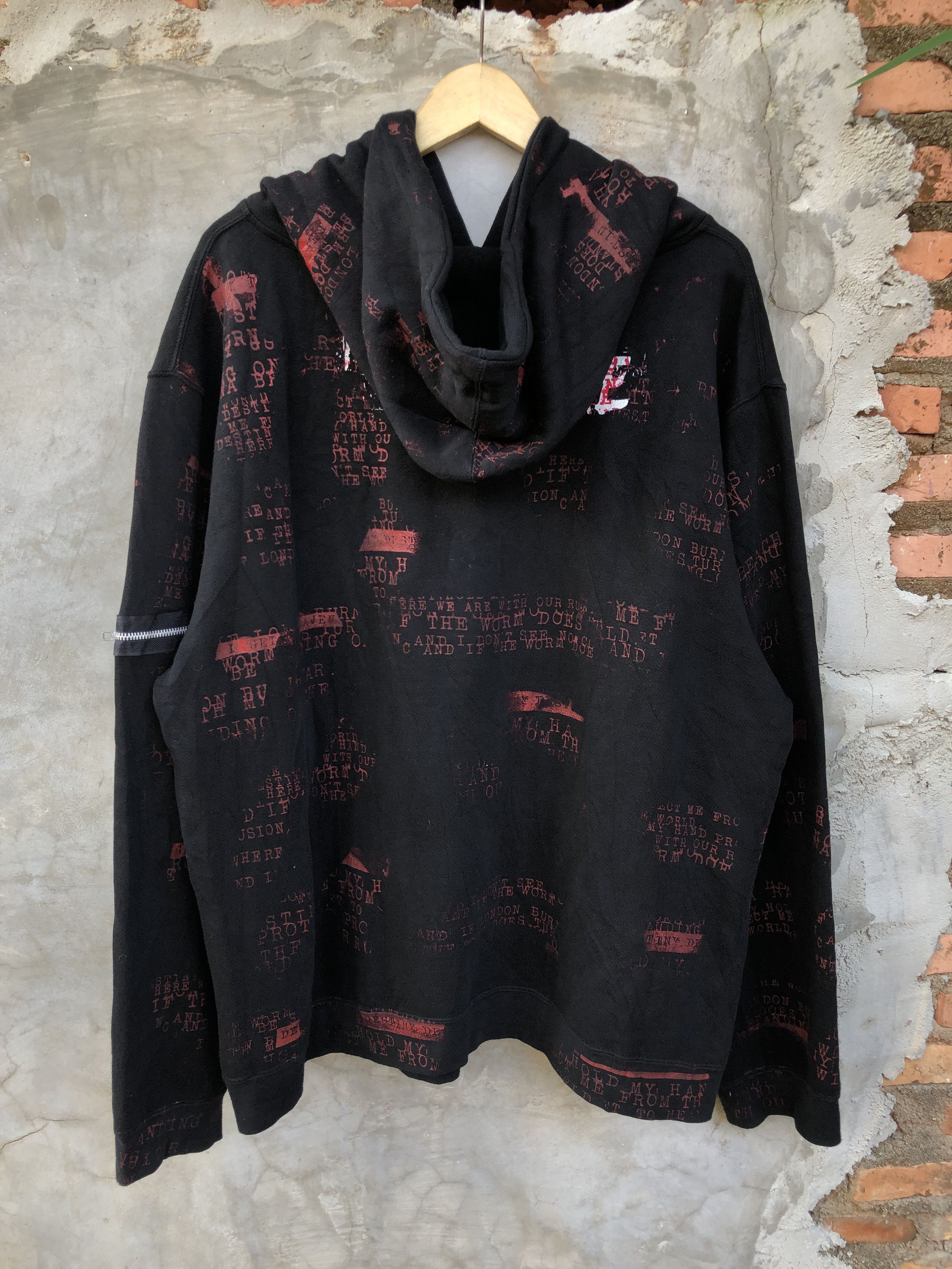 If Six Was Nine × Japanese Brand H.Anarchy Punk Hoodie Size US XL / EU 56 / 4 - 2 Thumbnail