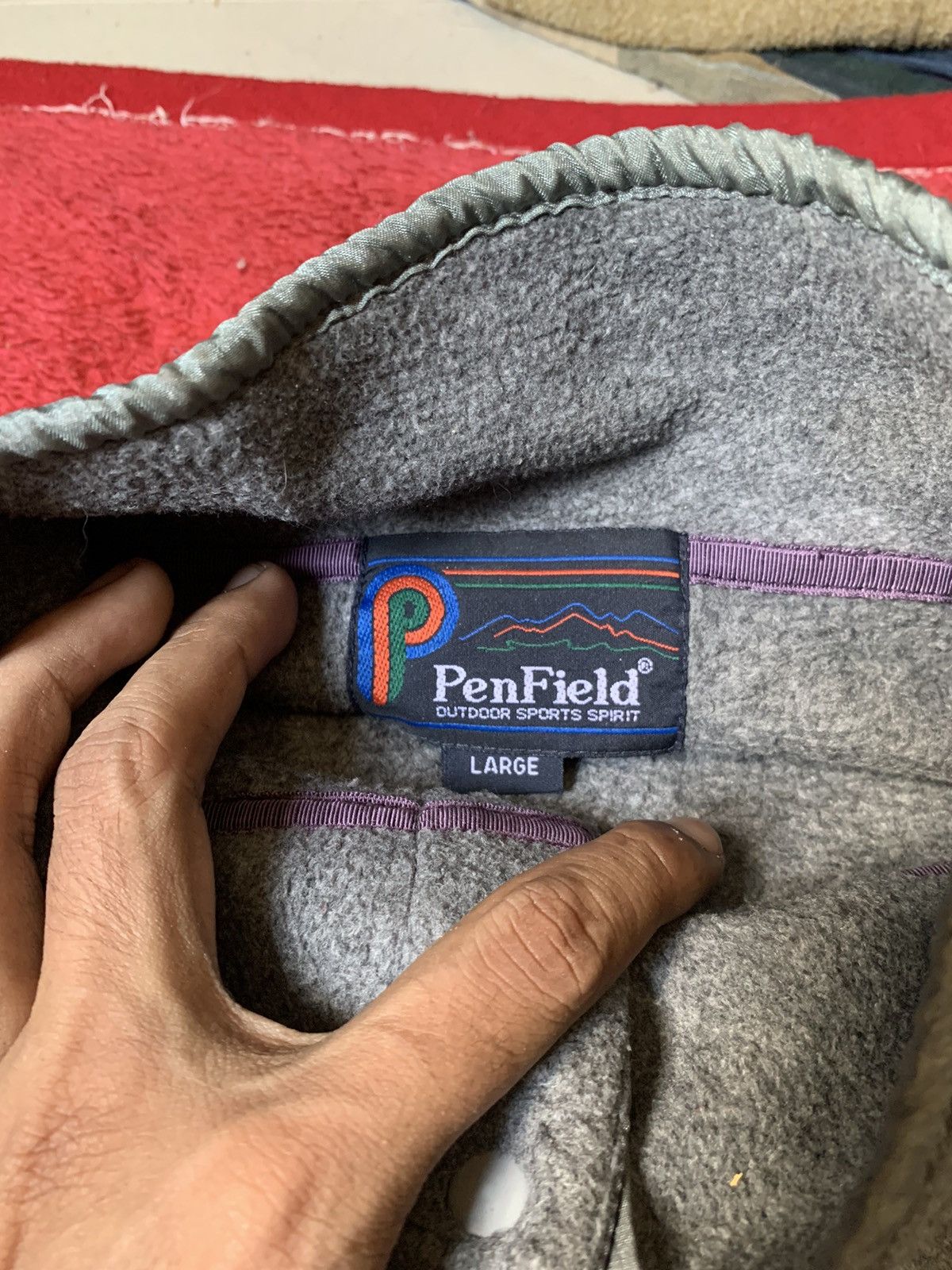 Japanese Brand × Penfield VINTAGR PENFIELD FLEECE JACKET HALF BUTTON Size US L / EU 52-54 / 3 - 6 Thumbnail