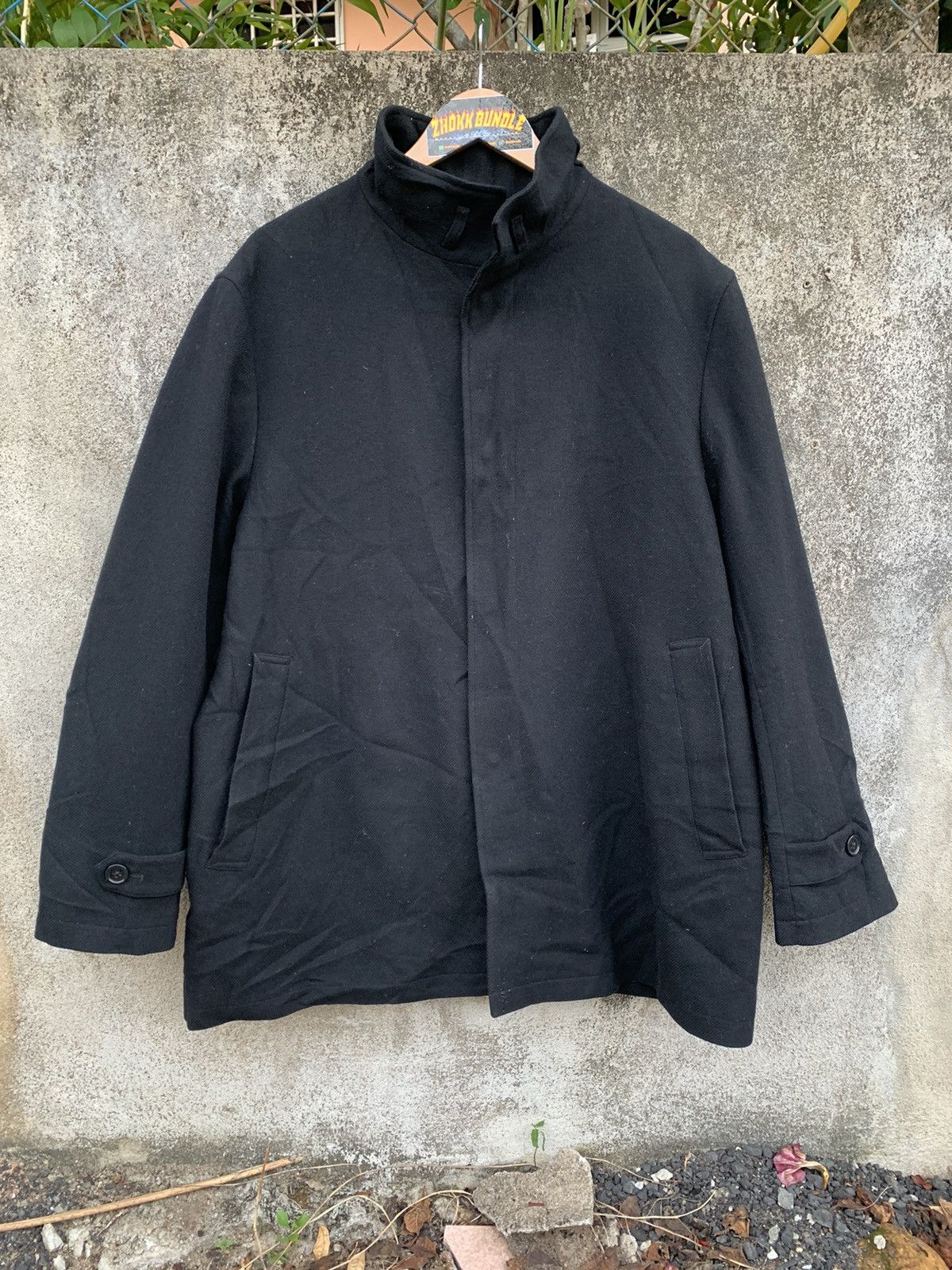 Japanese Brand Kansai Yamamoto Light Jacket Wool Size US XL / EU 56 / 4 - 1 Thumbnail