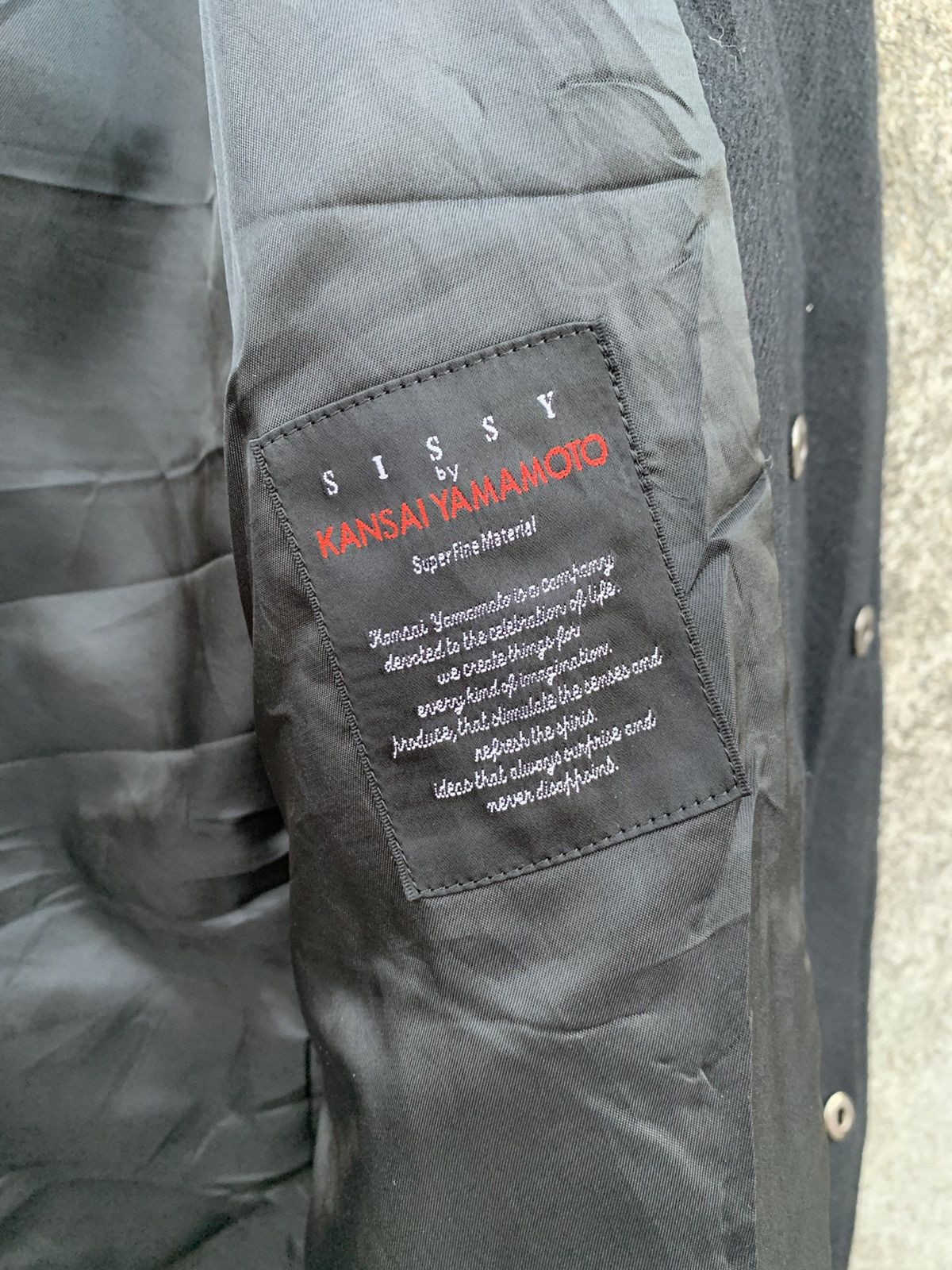 Japanese Brand Kansai Yamamoto Light Jacket Wool Size US XL / EU 56 / 4 - 7 Thumbnail