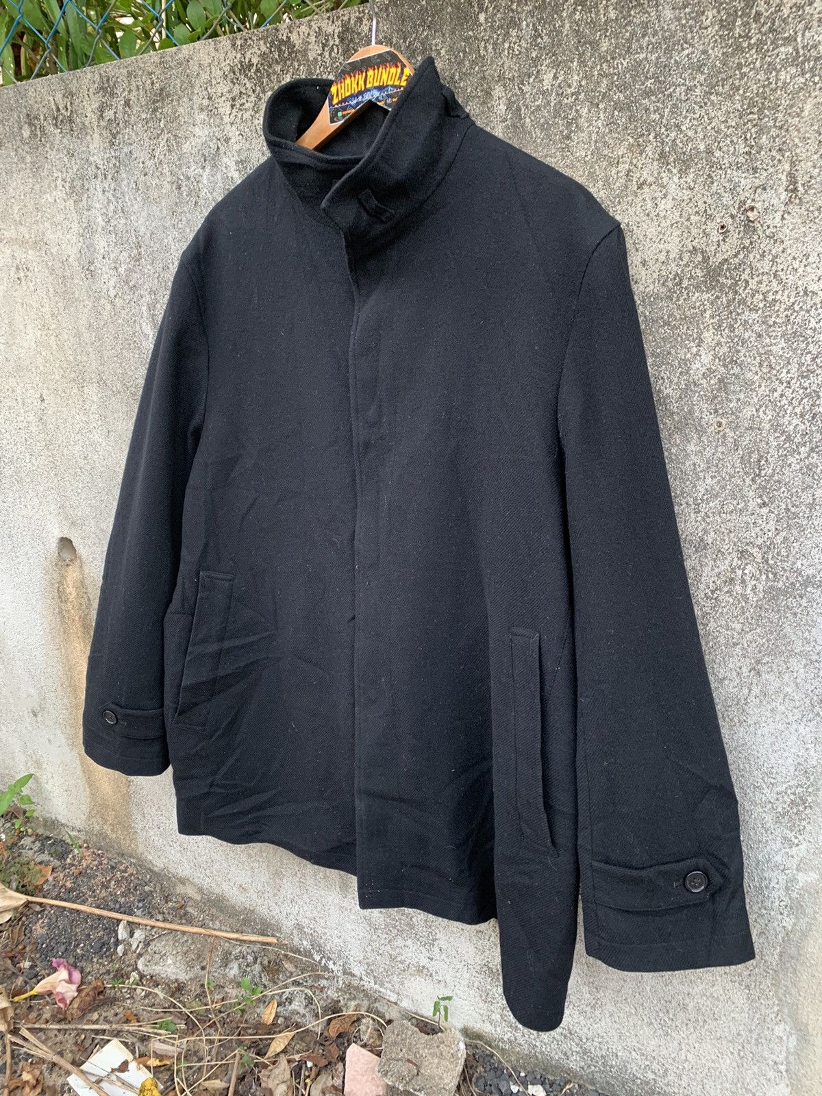 Japanese Brand Kansai Yamamoto Light Jacket Wool Size US XL / EU 56 / 4 - 2 Thumbnail