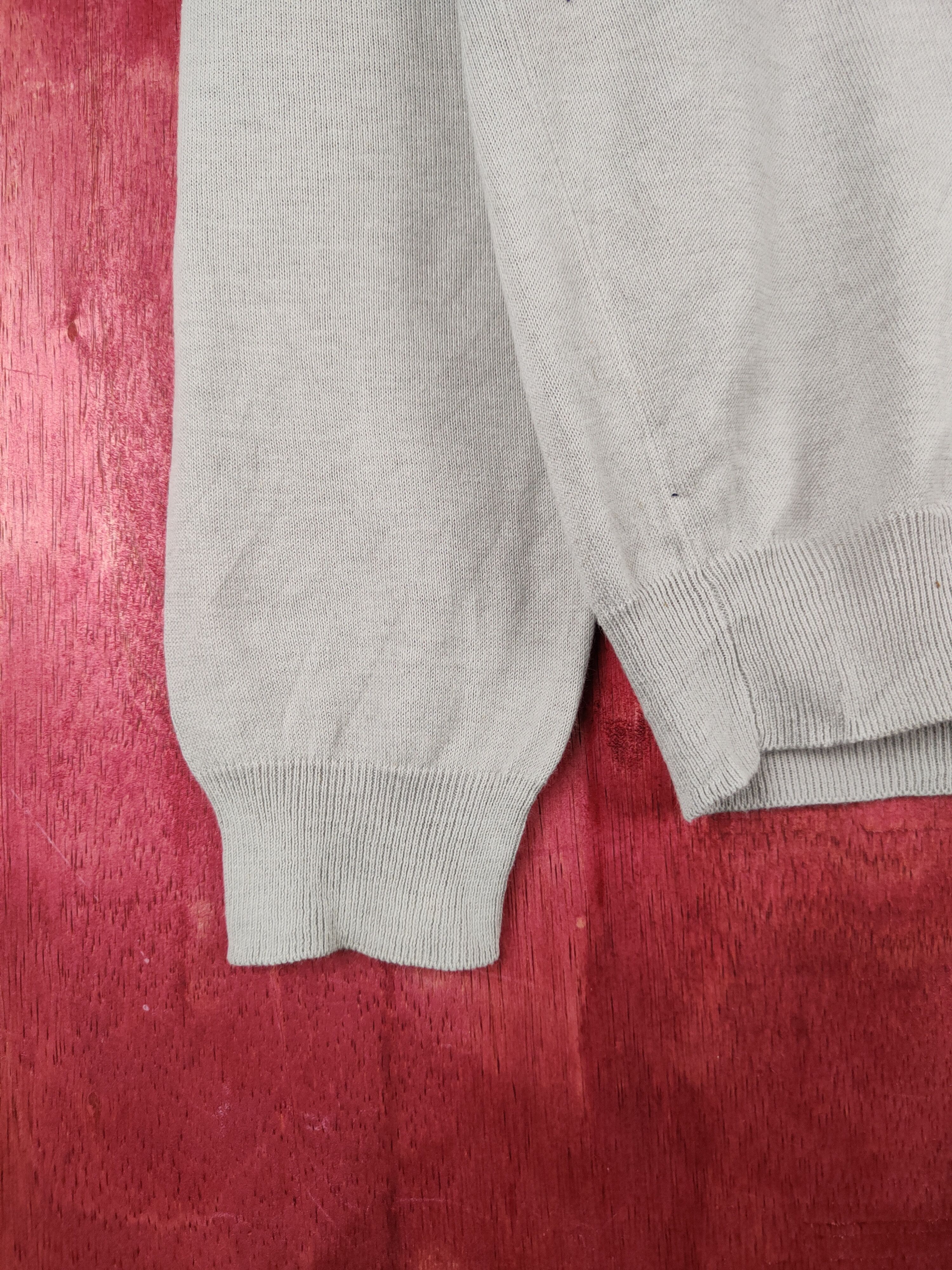 Japanese Brand × Uniqlo × Vintage Uniqlo Gray Knitwear Cardigan vintage #S1104 Size M / US 6-8 / IT 42-44 - 4 Thumbnail