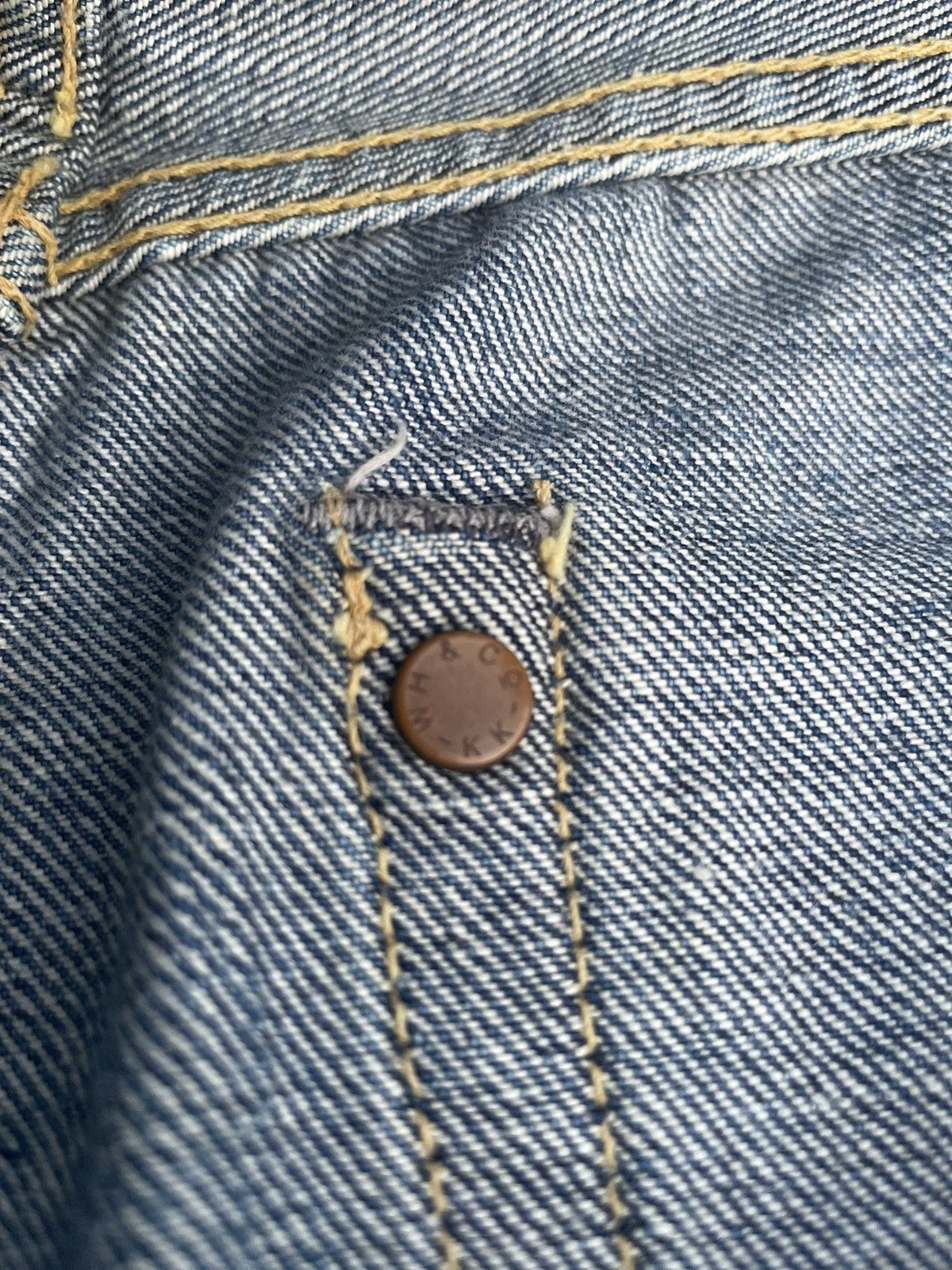 Japanese Brand Vintage Warehouse Company Selvedge Denim Size US 29 - 16 Thumbnail