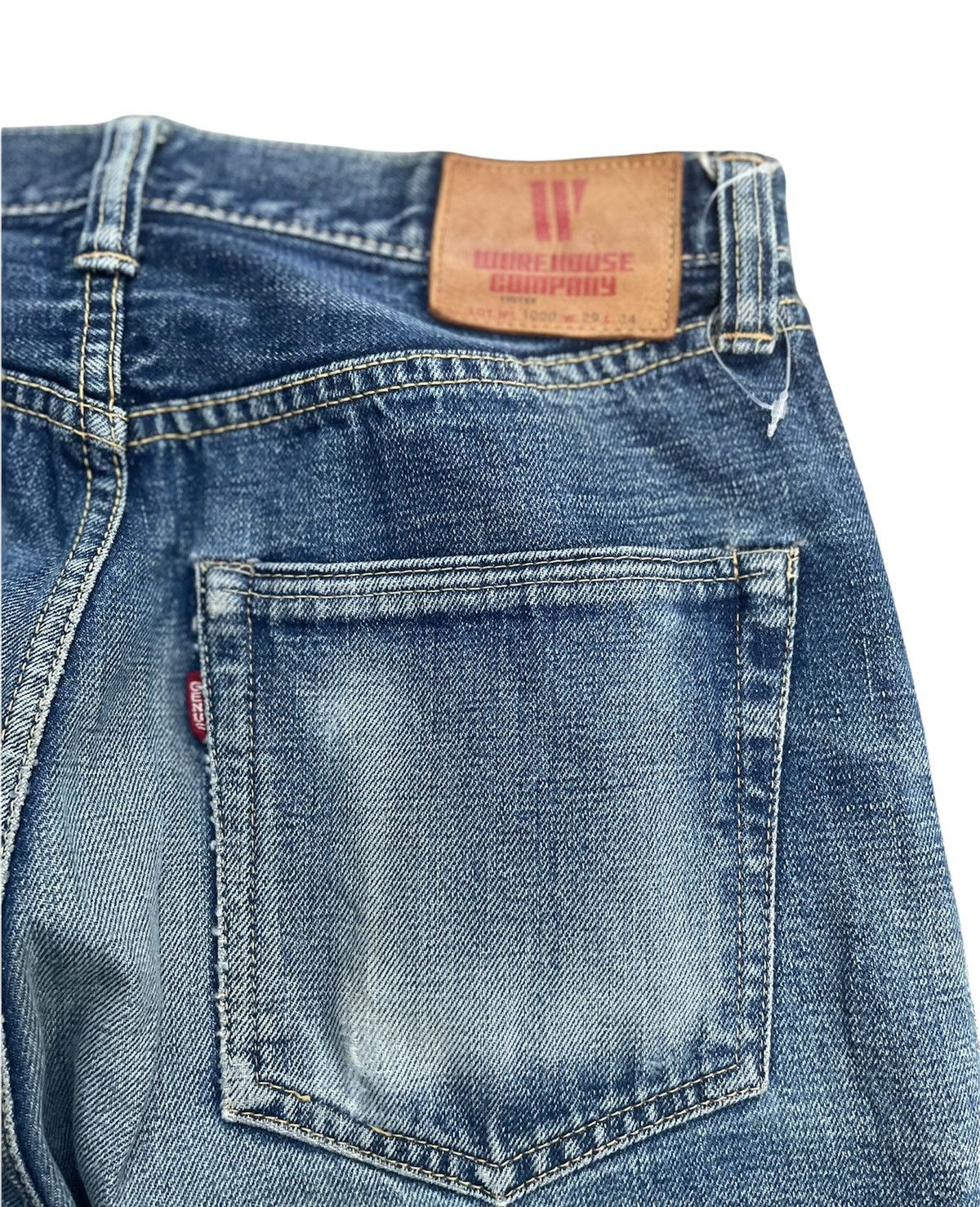 Japanese Brand Vintage Warehouse Company Selvedge Denim Size US 29 - 11 Thumbnail