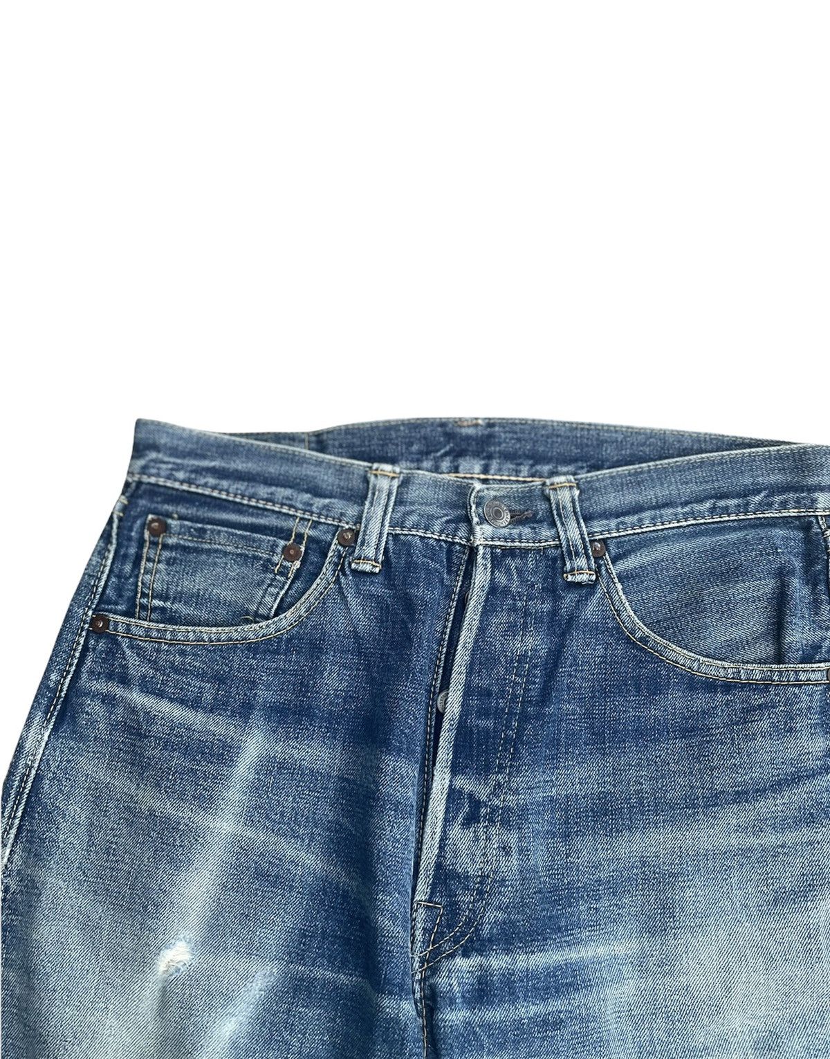Japanese Brand Vintage Warehouse Company Selvedge Denim Size US 29 - 6 Thumbnail