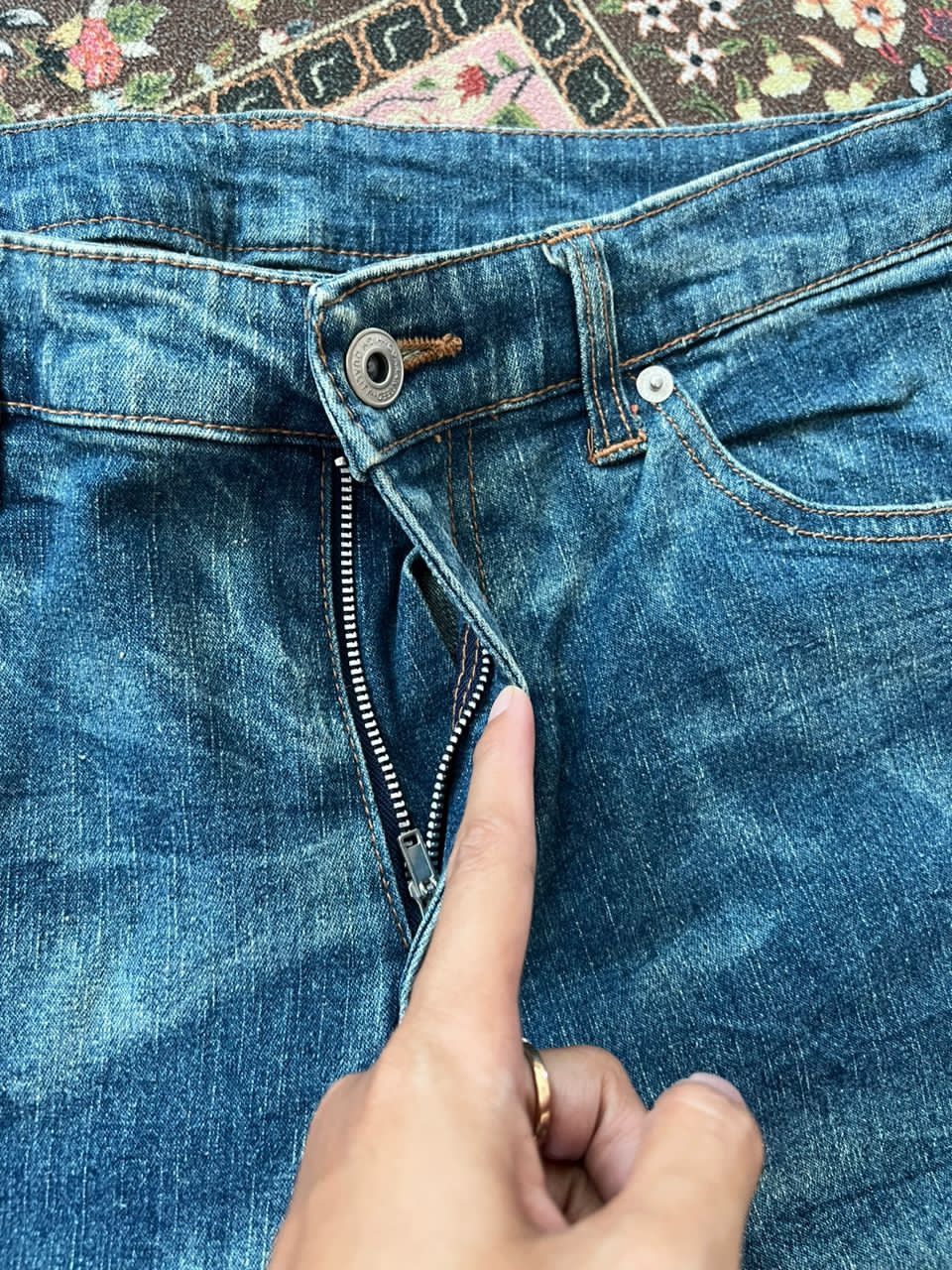 Hysteric Glamour Japanese Brand Hagi Style Flare Denim Jeans Size US 32 / EU 48 - 6 Thumbnail