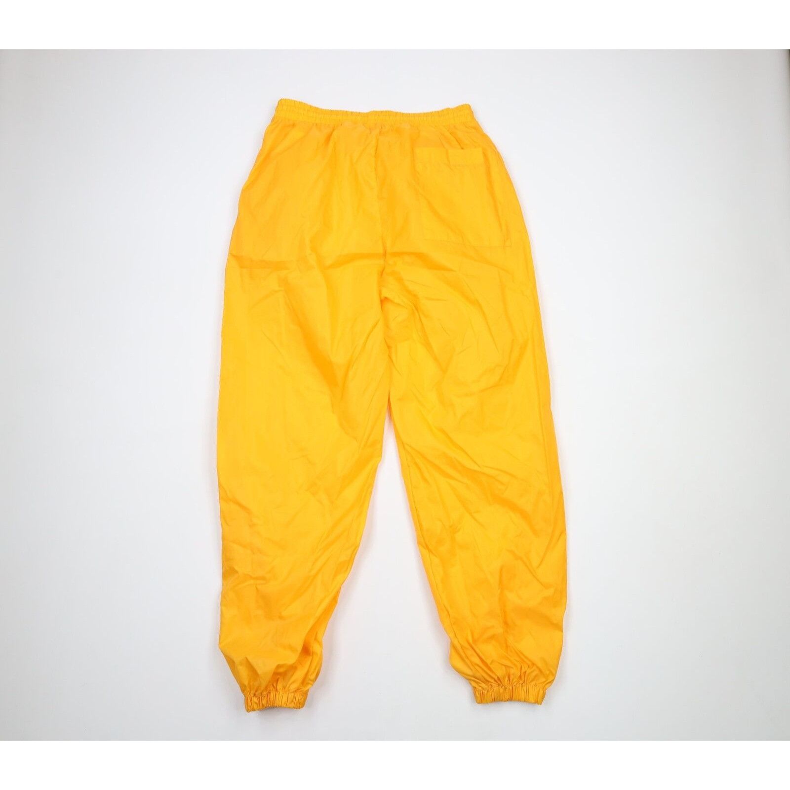 Vintage NOS Vintage 90s Streetwear Blank Cuffed Nylon Joggers Size US 32 / EU 48 - 8 Thumbnail