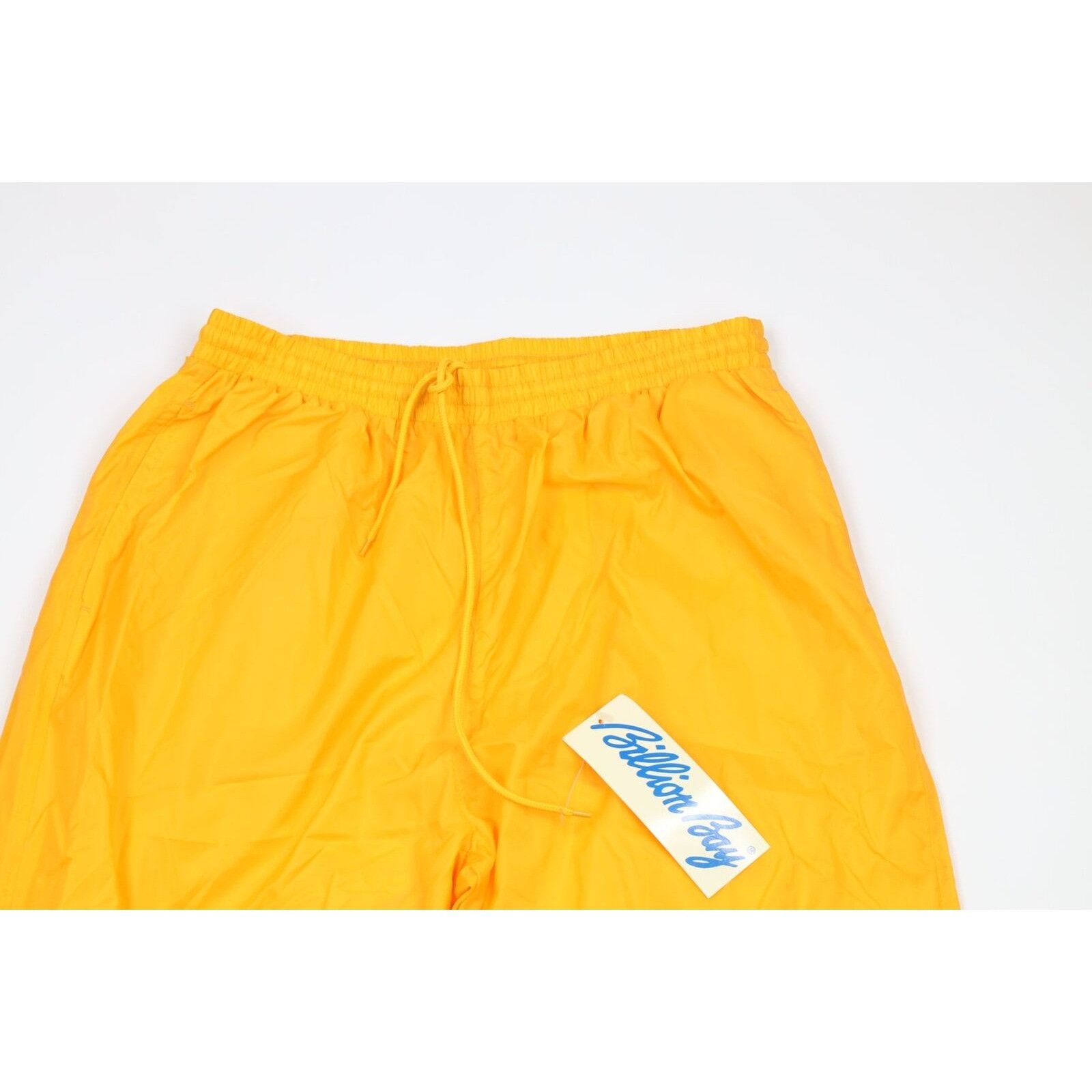 Vintage NOS Vintage 90s Streetwear Blank Cuffed Nylon Joggers Size US 32 / EU 48 - 2 Thumbnail