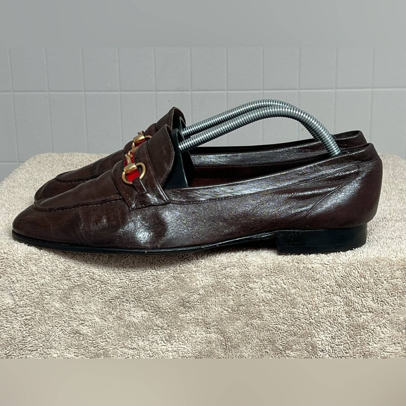 Vintage gucci horsebit loafers sales