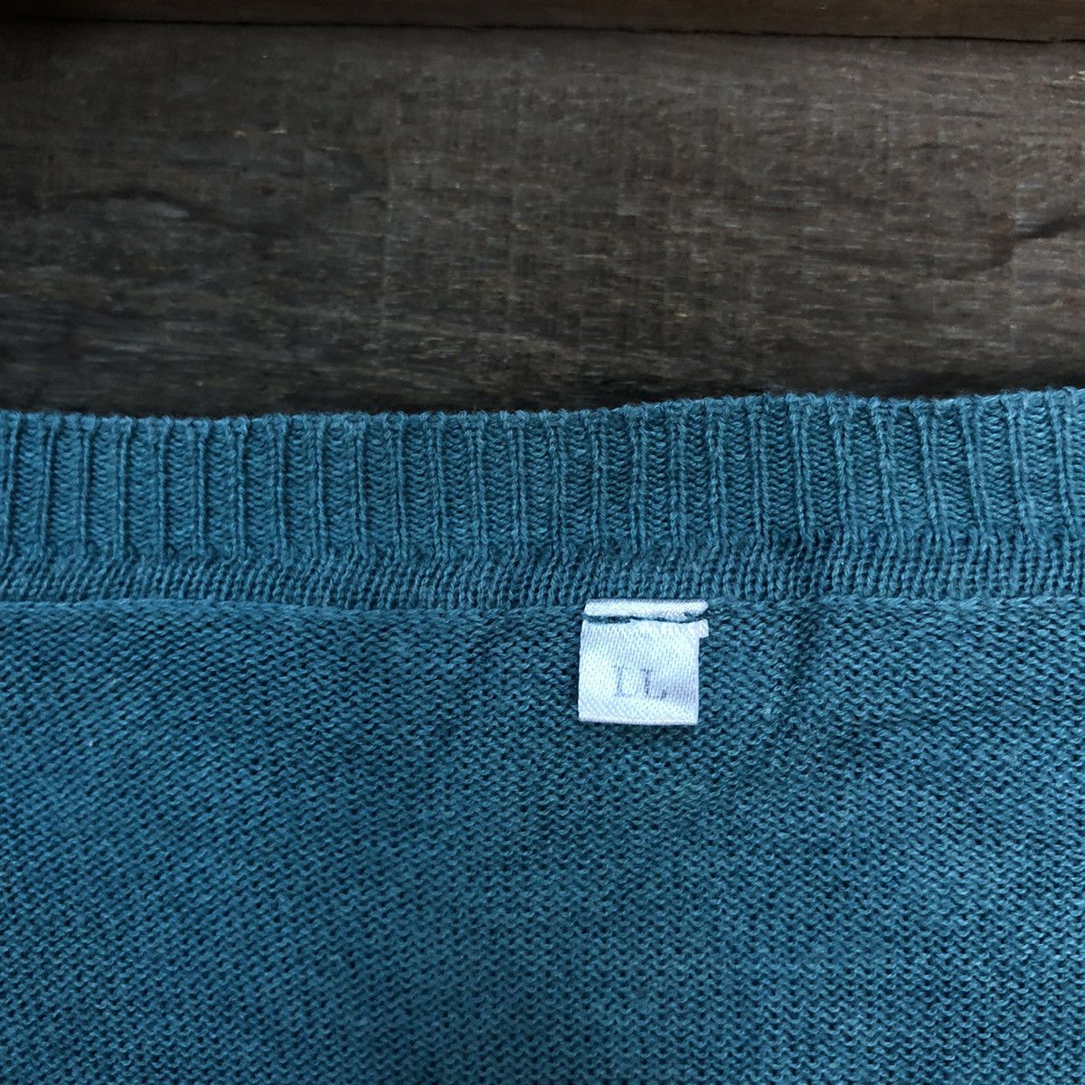 Homespun Knitwear × Vintage Japanese Brand vintage knitwear Blue Cardigan #7242 Size L / US 10 / IT 46 - 7 Thumbnail