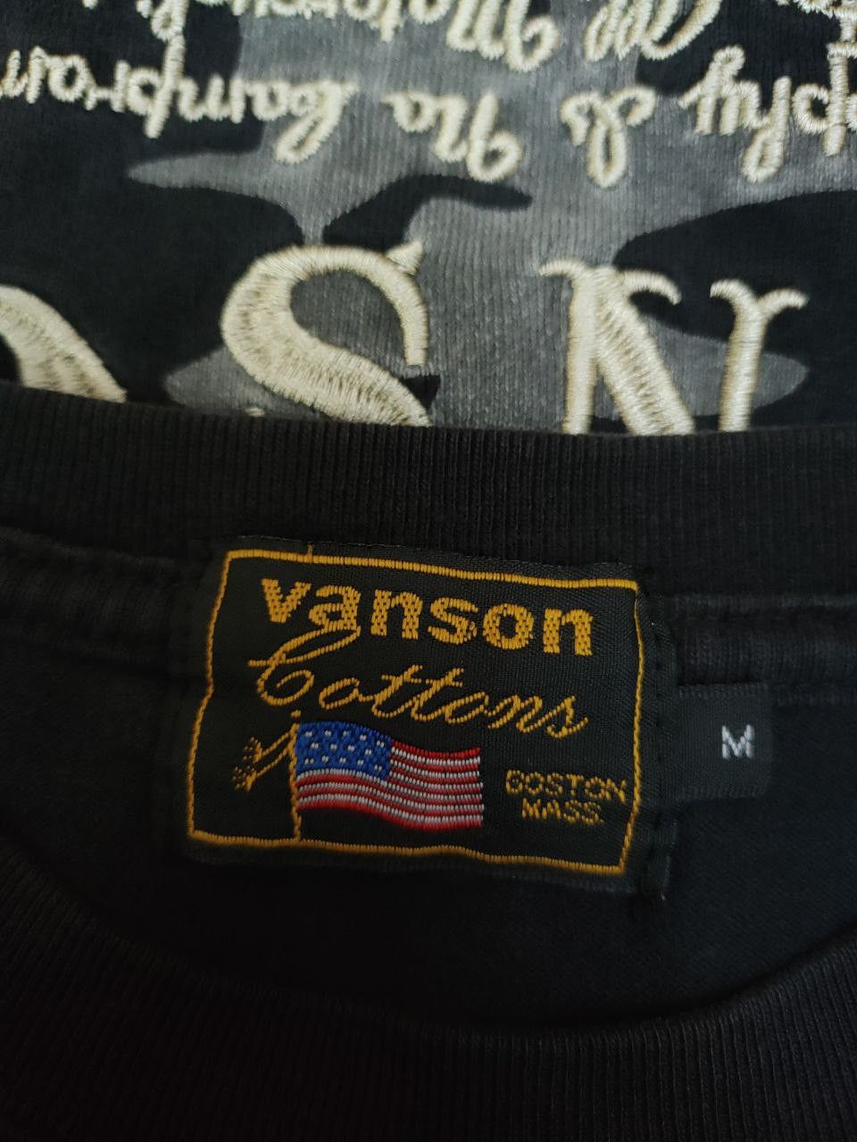 Japanese Brand × Vanson Leathers Vanson Leather X TFOA Skulls Long Sleeve T Size US M / EU 48-50 / 2 - 3 Thumbnail