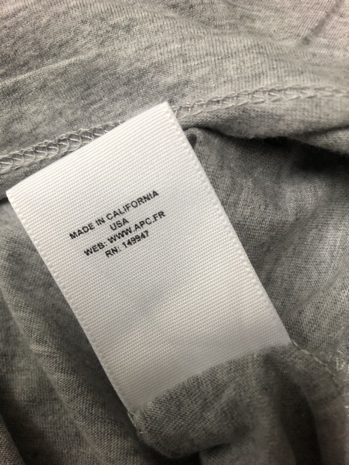 A.P.C. × Vintage A.P.C U.S CALIFORNIA USA SHORT SLEEVE TEE SHIRT (unisex) Size US S / EU 44-46 / 1 - 6 Thumbnail