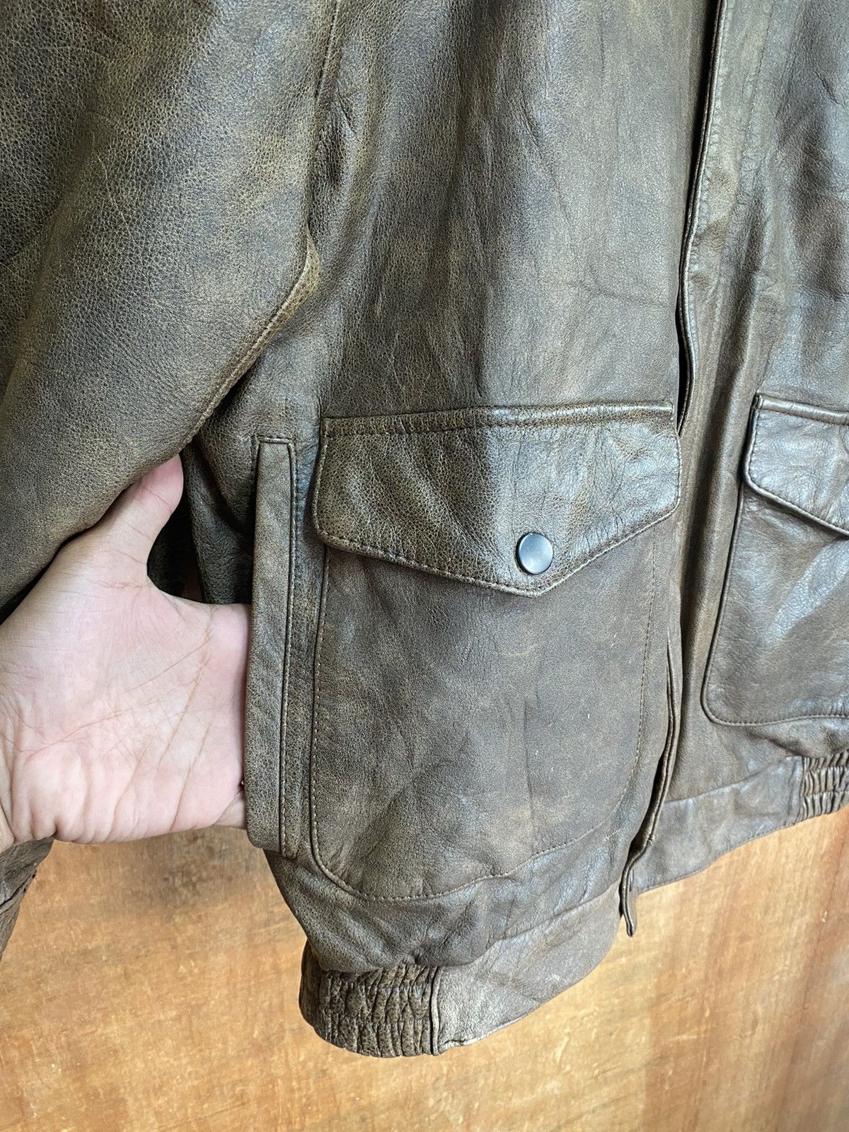 Japanese Brand × Vintage Vintage PEABOY HOUSE NEW YORK Leather Size US L / EU 52-54 / 3 - 4 Thumbnail