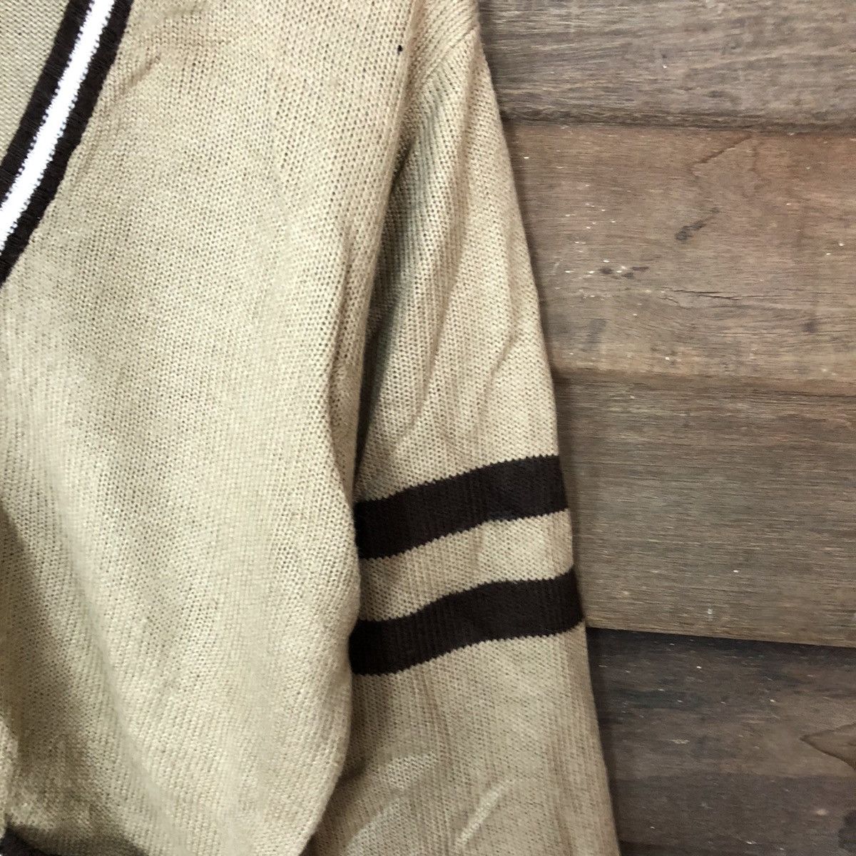 Homespun Knitwear × Japanese Brand Orangesta Standard Brown Cardigan knitwear #6812 Size US M / EU 48-50 / 2 - 6 Thumbnail