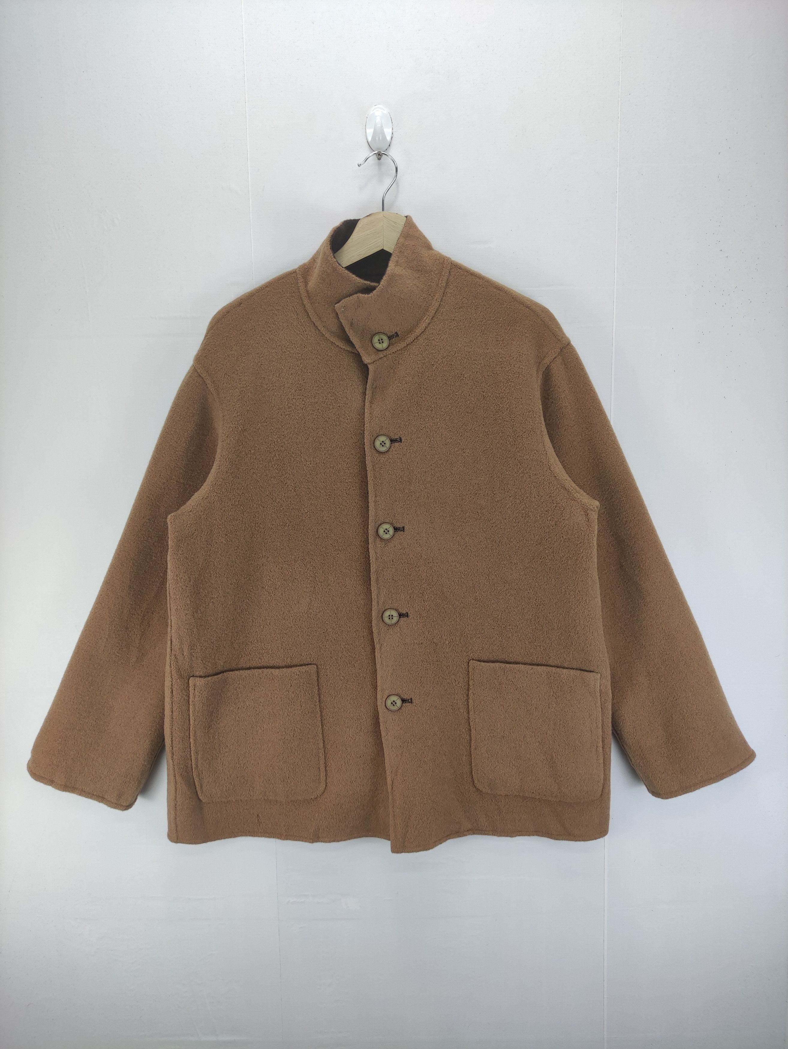 Japanese Brand Vintage Wool Jacket Reversible By Tokyo Blous Sports Size M / US 6-8 / IT 42-44 - 1 Thumbnail