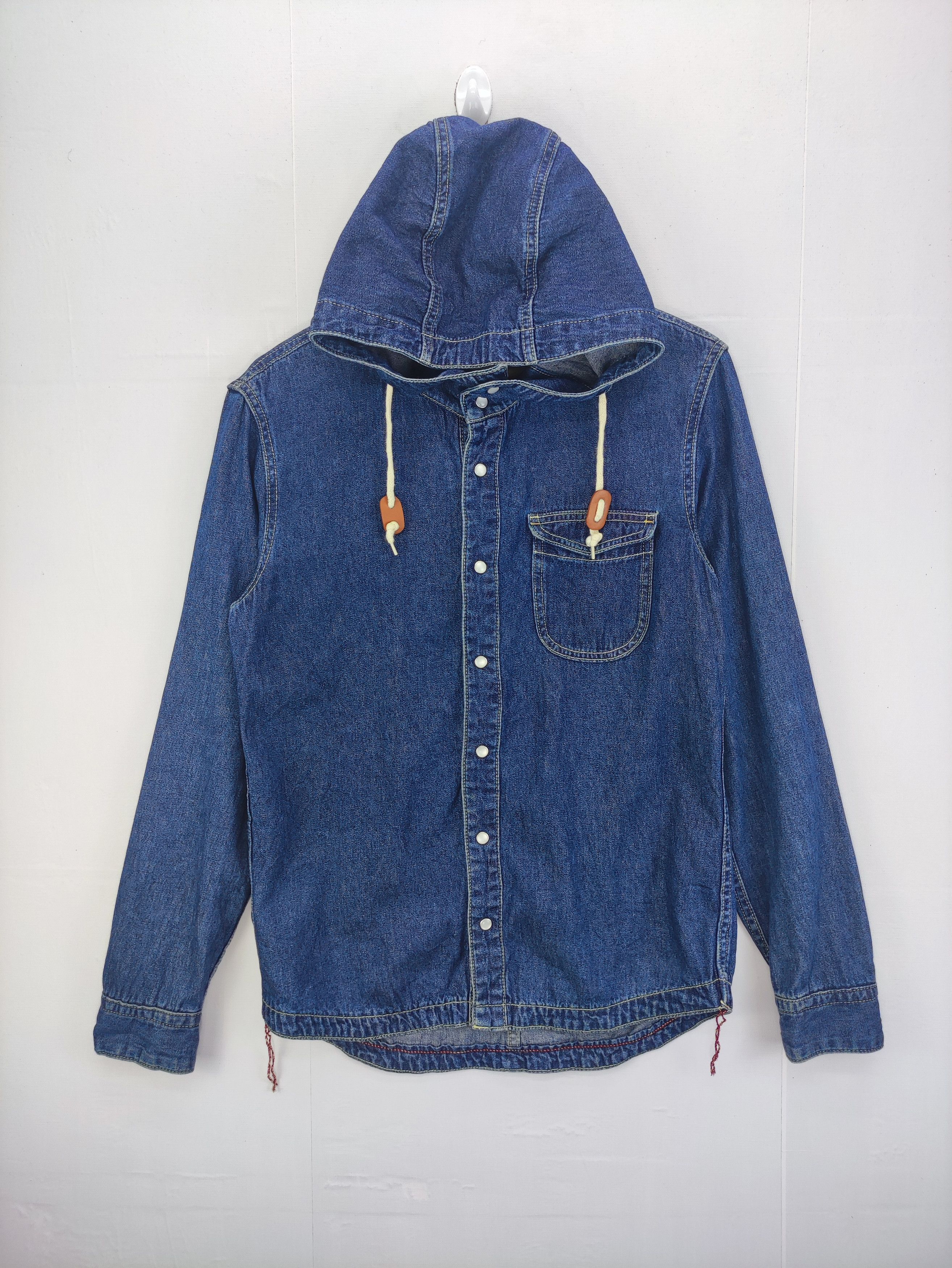 Japanese Brand Vintage Browny Jacket Hoodie Snap Button Size S / US 4 / IT 40 - 1 Thumbnail