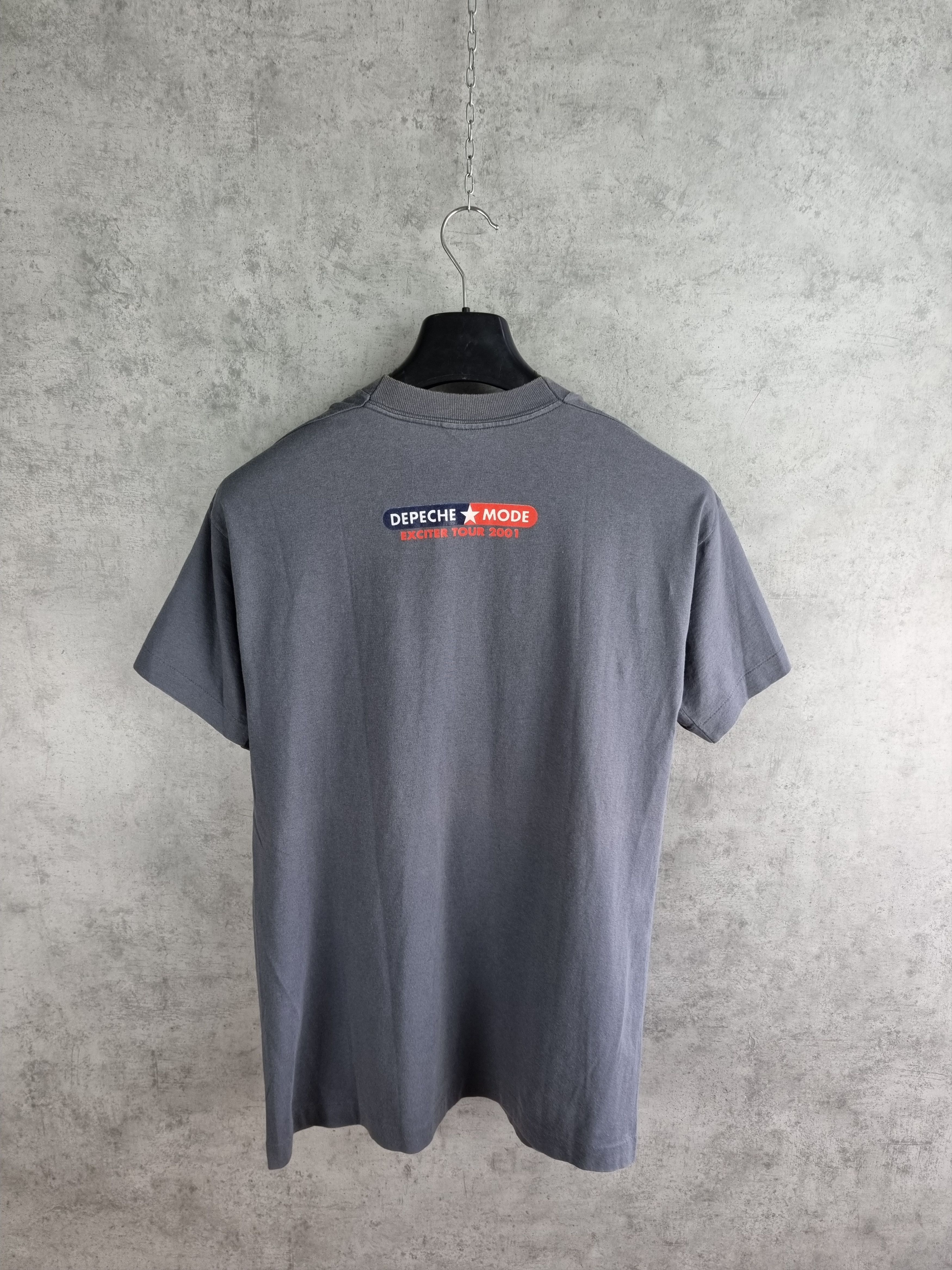 Band Tees × Vintage Depeche Mode Exciter Tour 2001 Tee Shirt Size US L / EU 52-54 / 3 - 6 Thumbnail