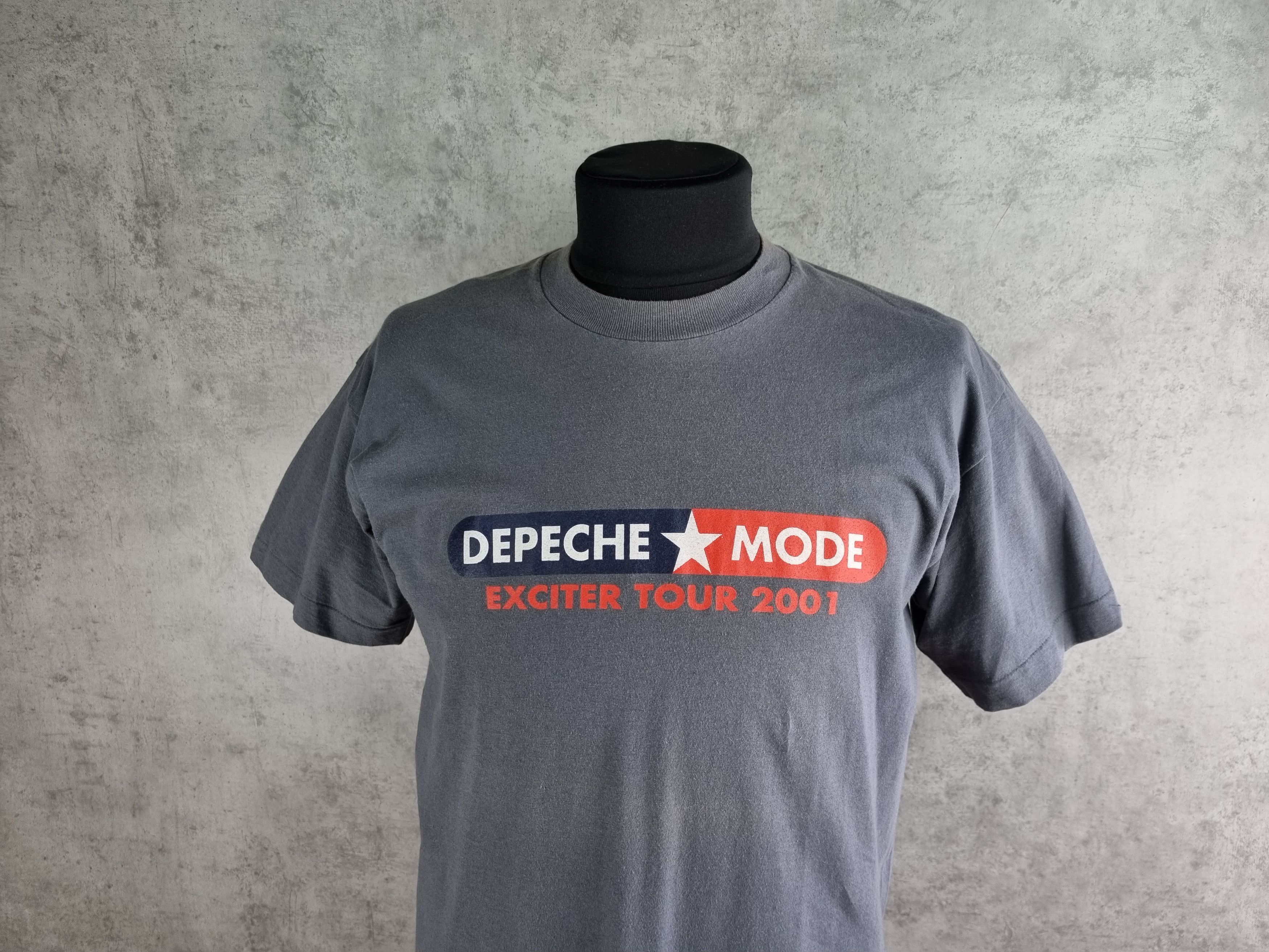 Depeche Mode Exciter Tour 2001 Tee Shirt