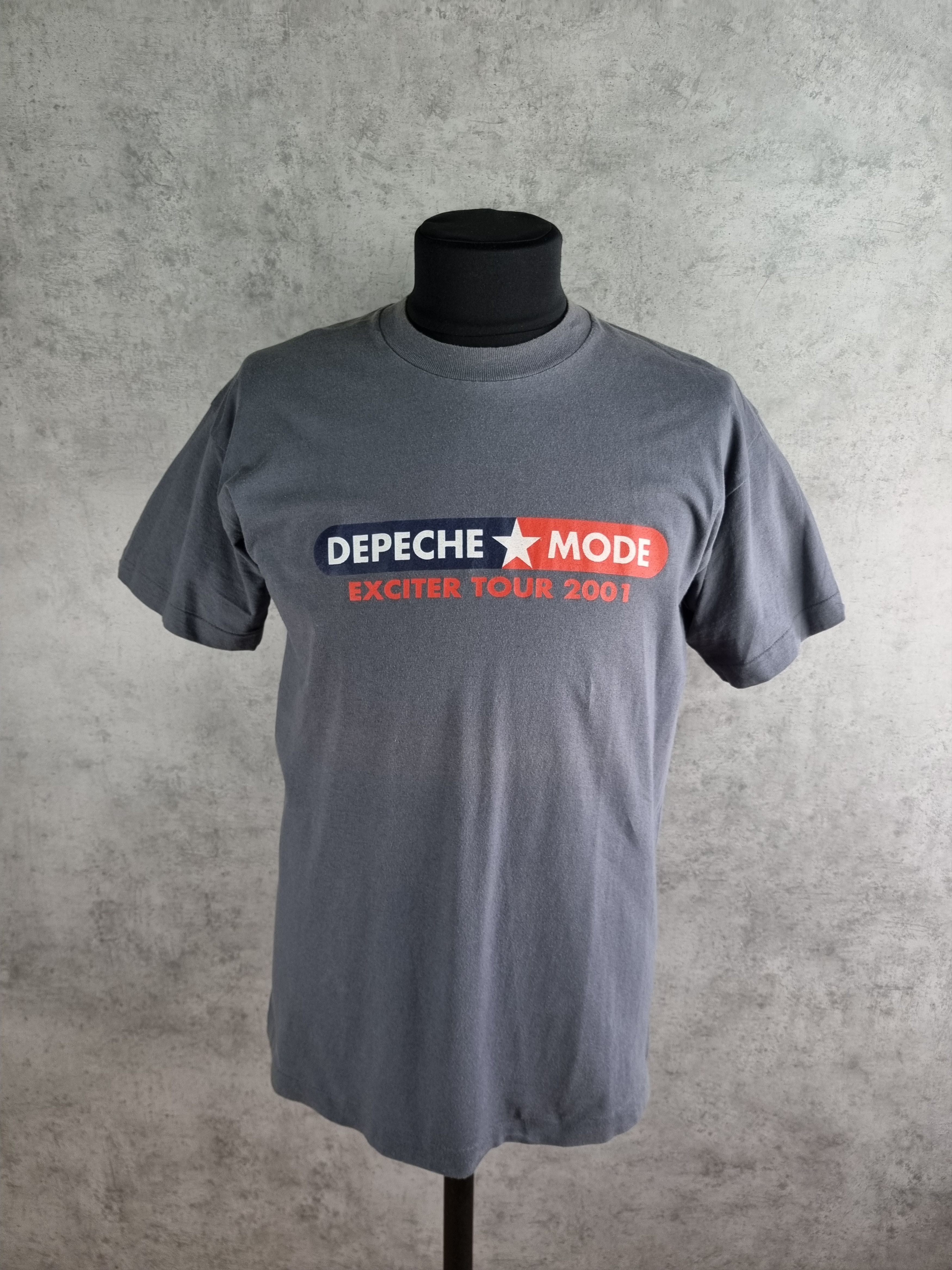Band Tees × Vintage Depeche Mode Exciter Tour 2001 Tee Shirt Size US L / EU 52-54 / 3 - 3 Thumbnail