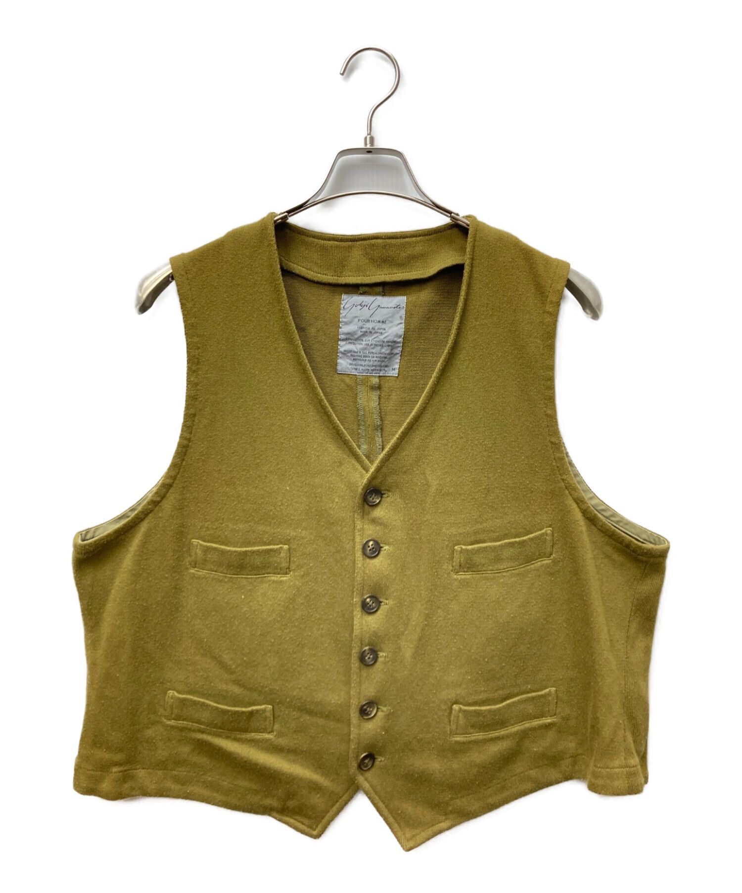 yohji yamamoto pour homme knit vest