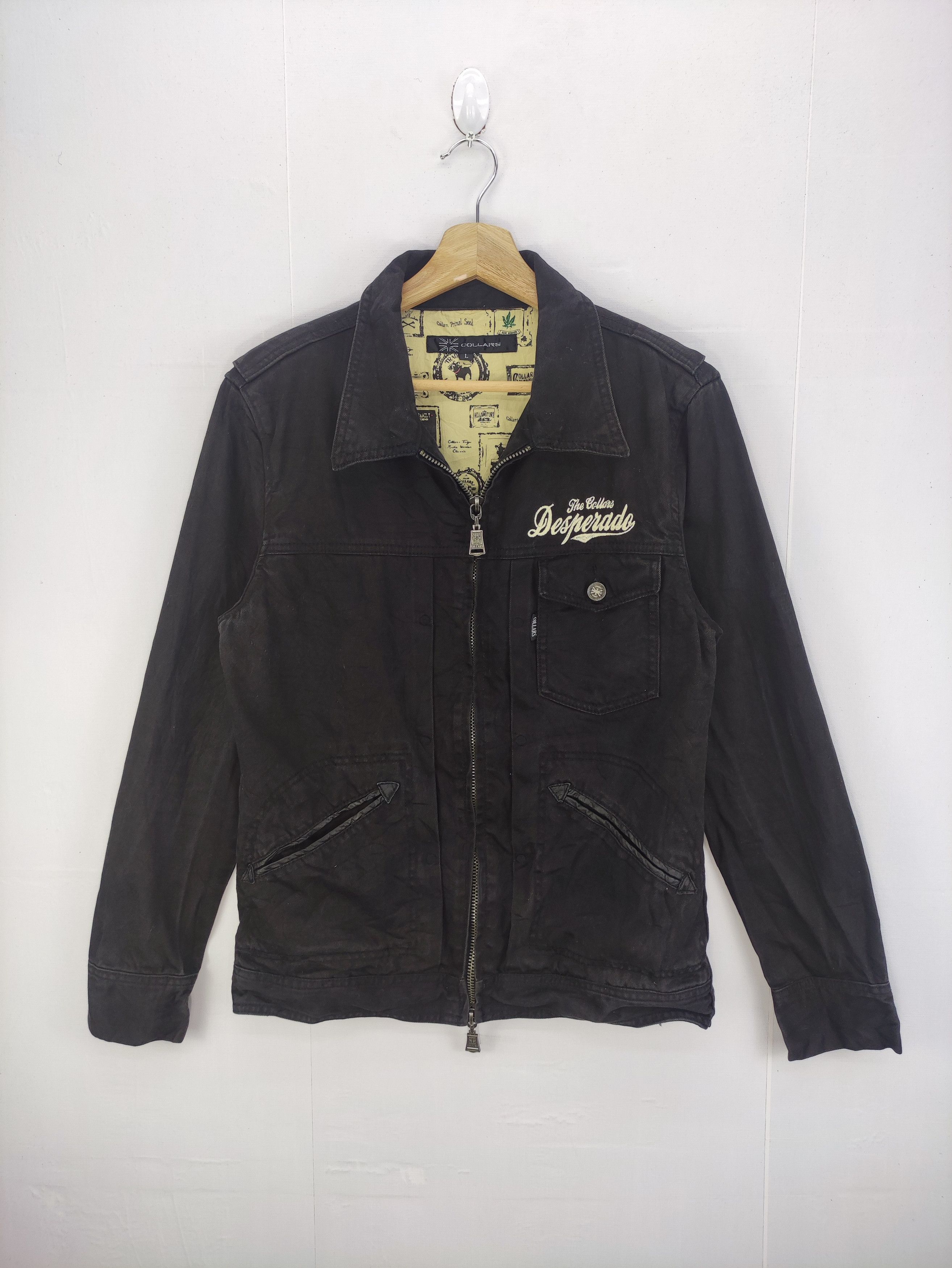 Japanese Brand Vintage Collars Japanese Brand Jacket Zipper Size S / US 4 / IT 40 - 1 Thumbnail
