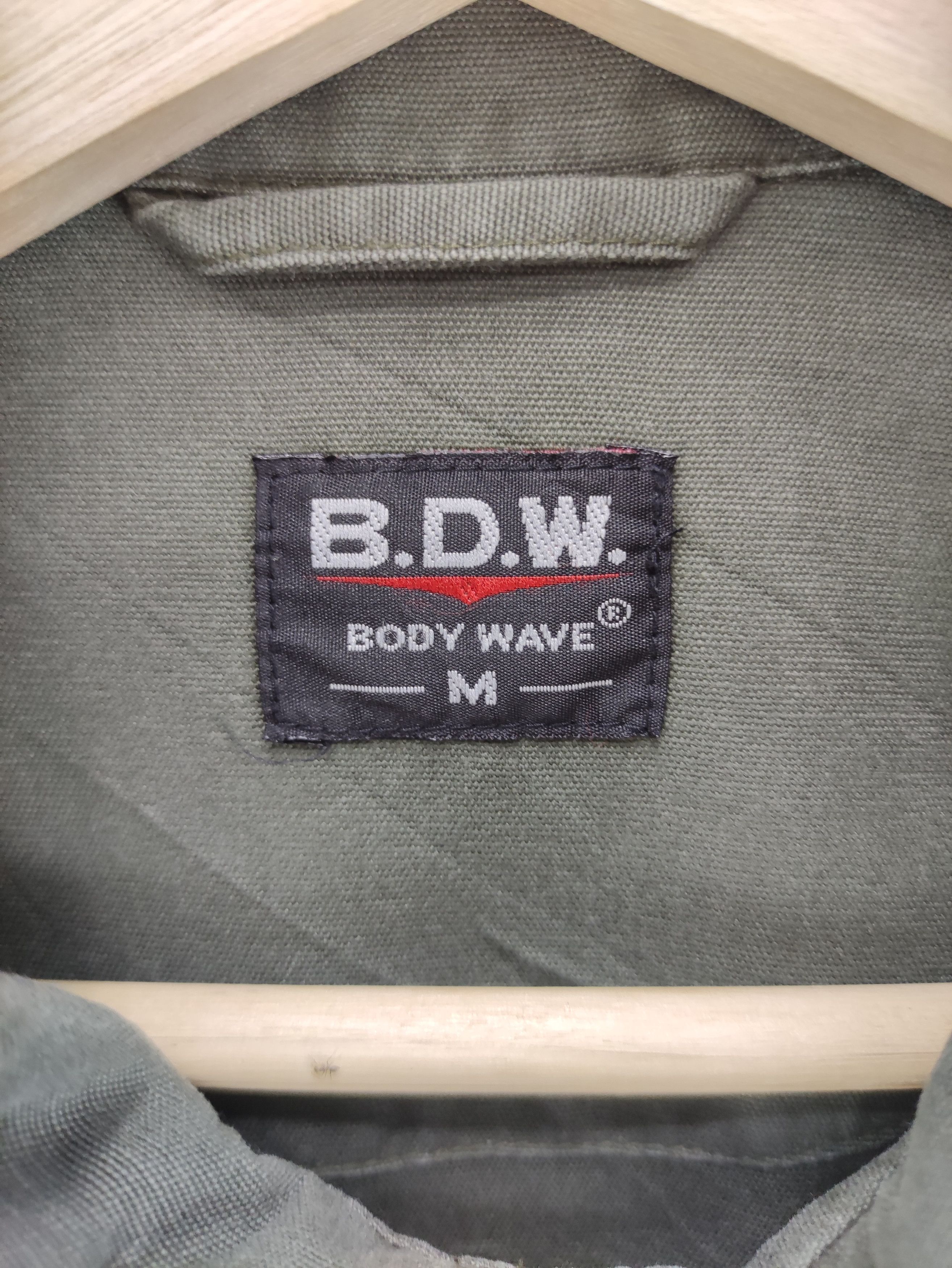 Vintage Vintage Work Wear B.D.W Snap Button Chore Style Jacket Size US M / EU 48-50 / 2 - 5 Thumbnail
