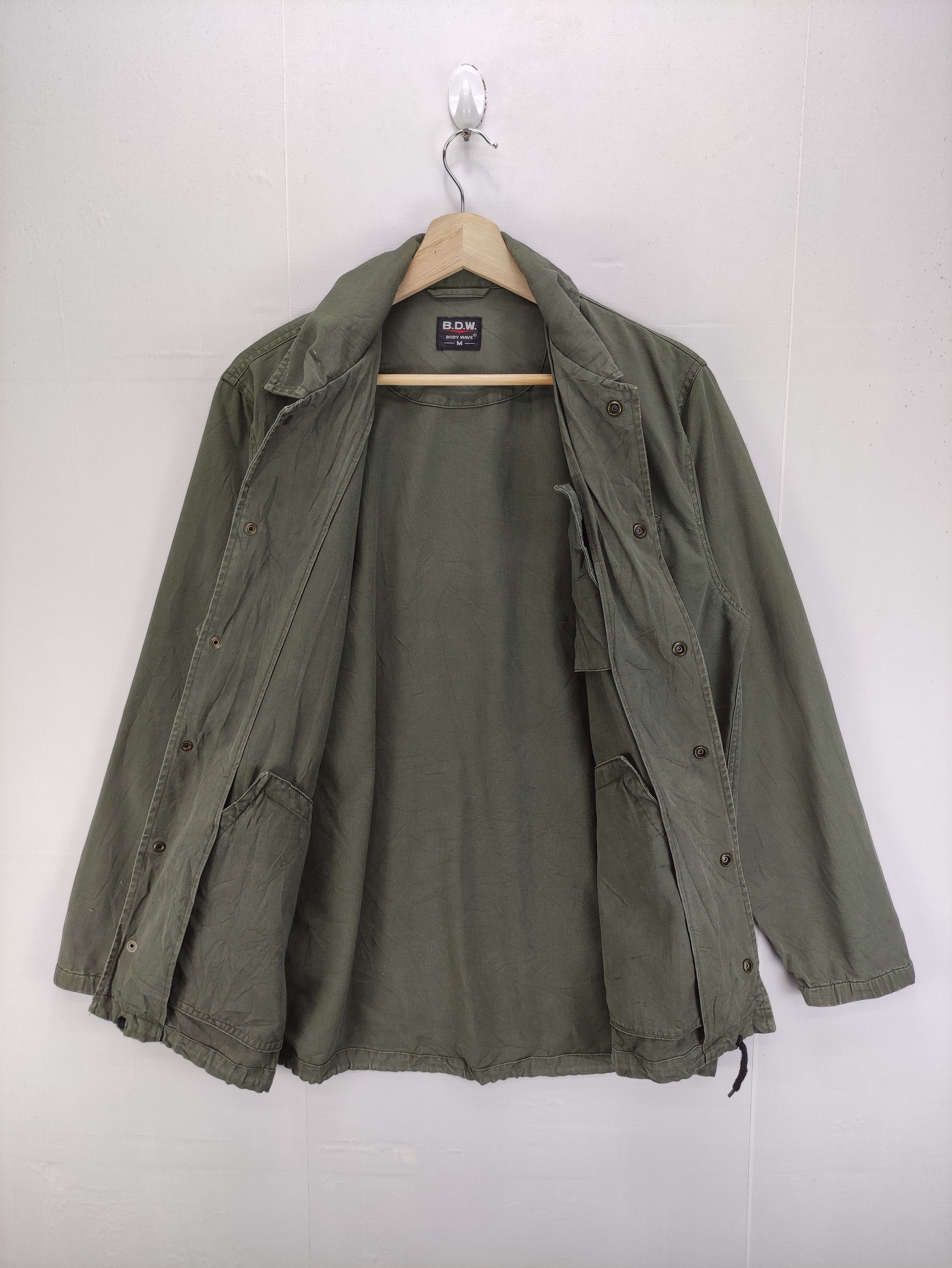Vintage Vintage Work Wear B.D.W Snap Button Chore Style Jacket Size US M / EU 48-50 / 2 - 6 Thumbnail