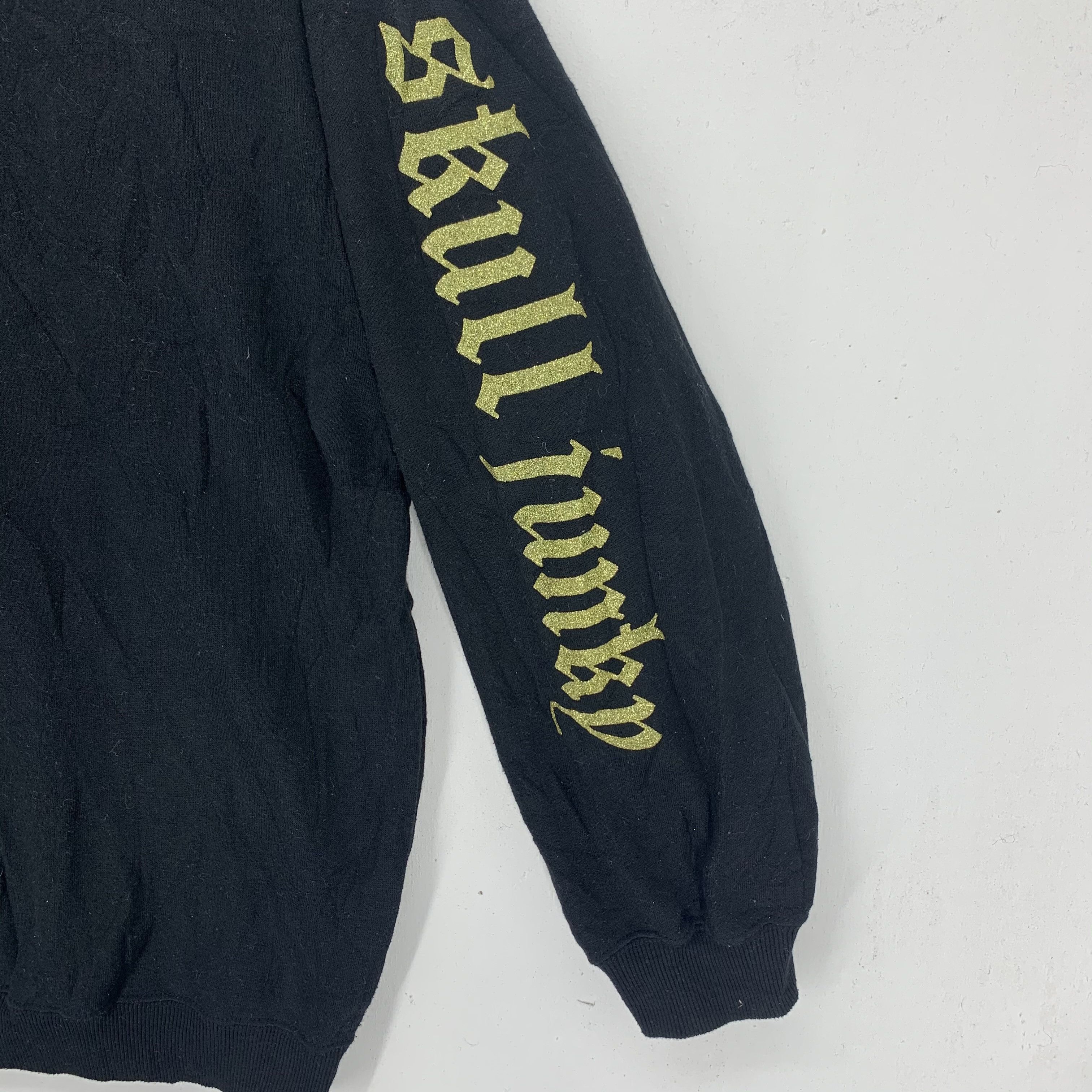 Japanese Brand Skull Junky Printed Big Logo Sweatshirt #2877-86 Size US L / EU 52-54 / 3 - 4 Thumbnail