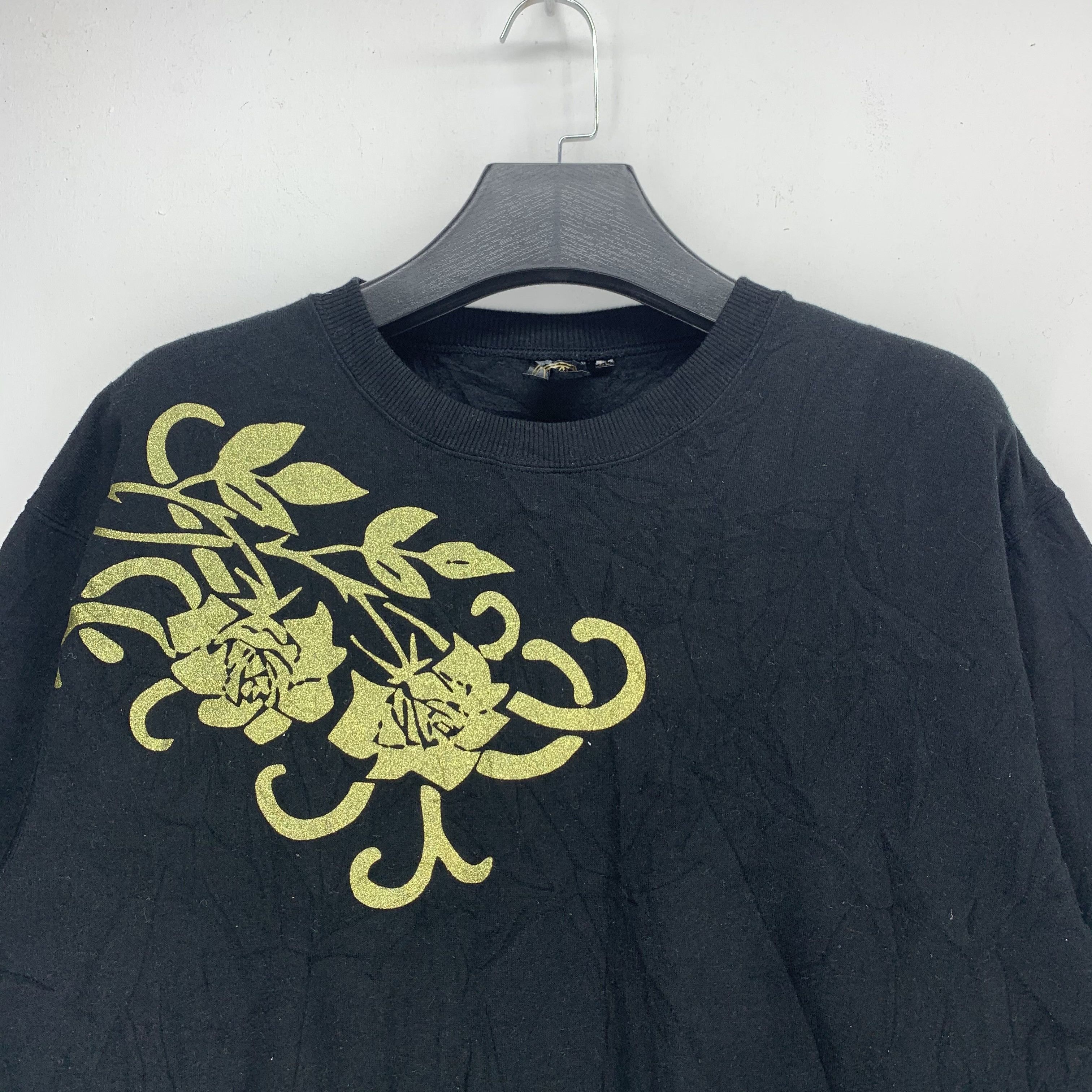 Japanese Brand Skull Junky Printed Big Logo Sweatshirt #2877-86 Size US L / EU 52-54 / 3 - 2 Thumbnail