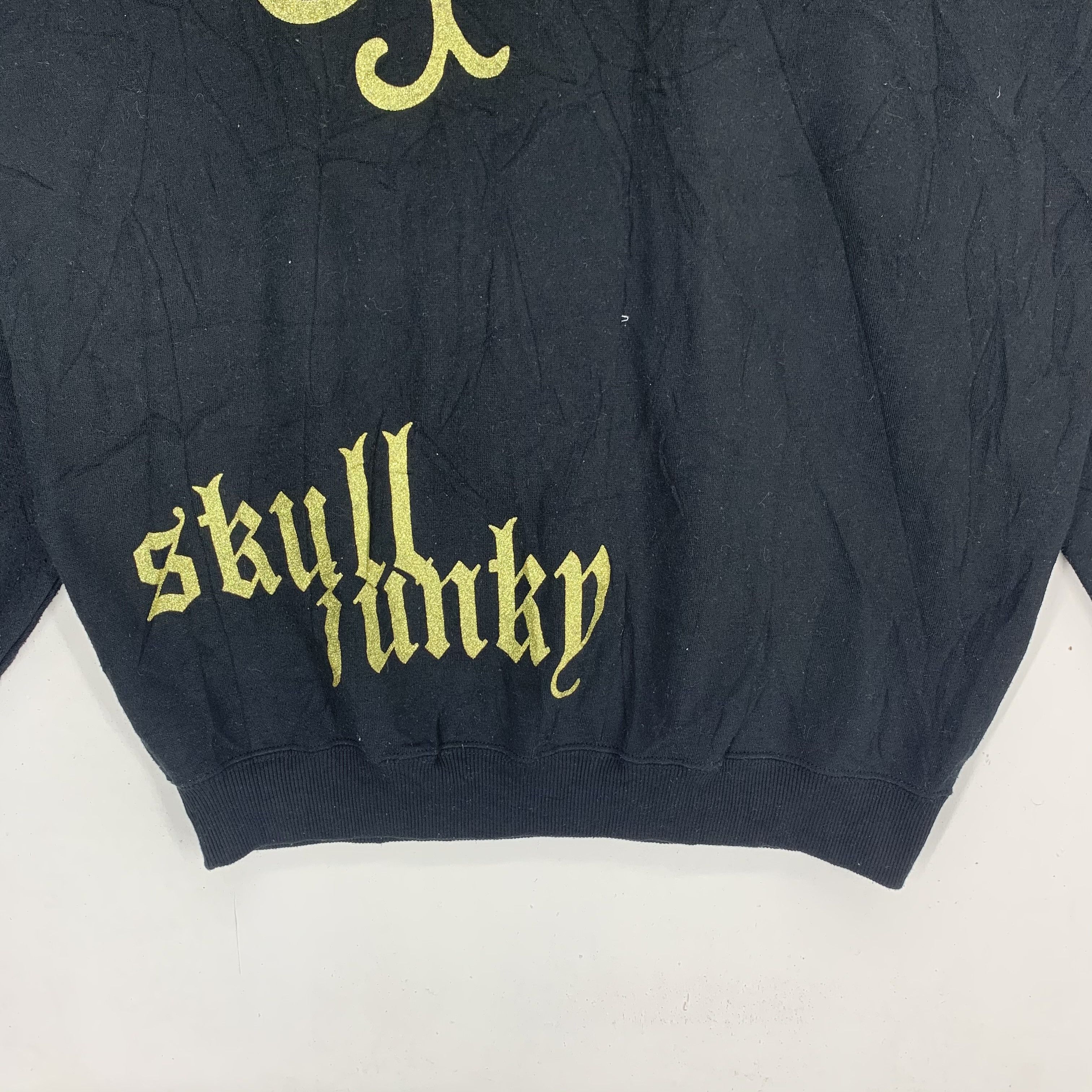 Japanese Brand Skull Junky Printed Big Logo Sweatshirt #2877-86 Size US L / EU 52-54 / 3 - 3 Thumbnail