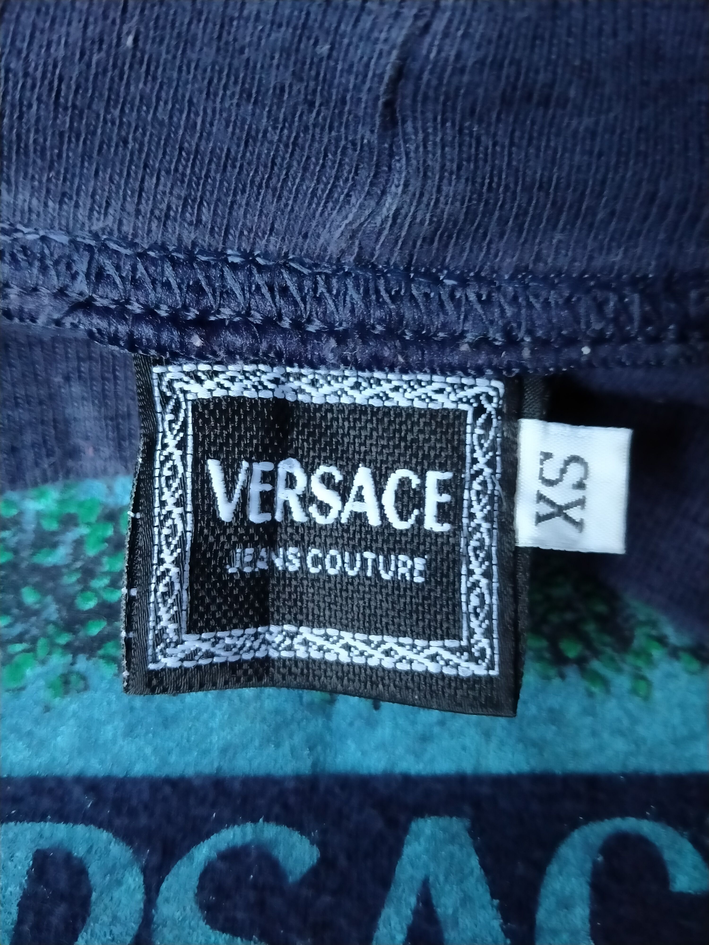 Versace Vintage 80s Versace Angel Jeans Couture Pullover Sweatshirt Size US M / EU 48-50 / 2 - 9 Thumbnail