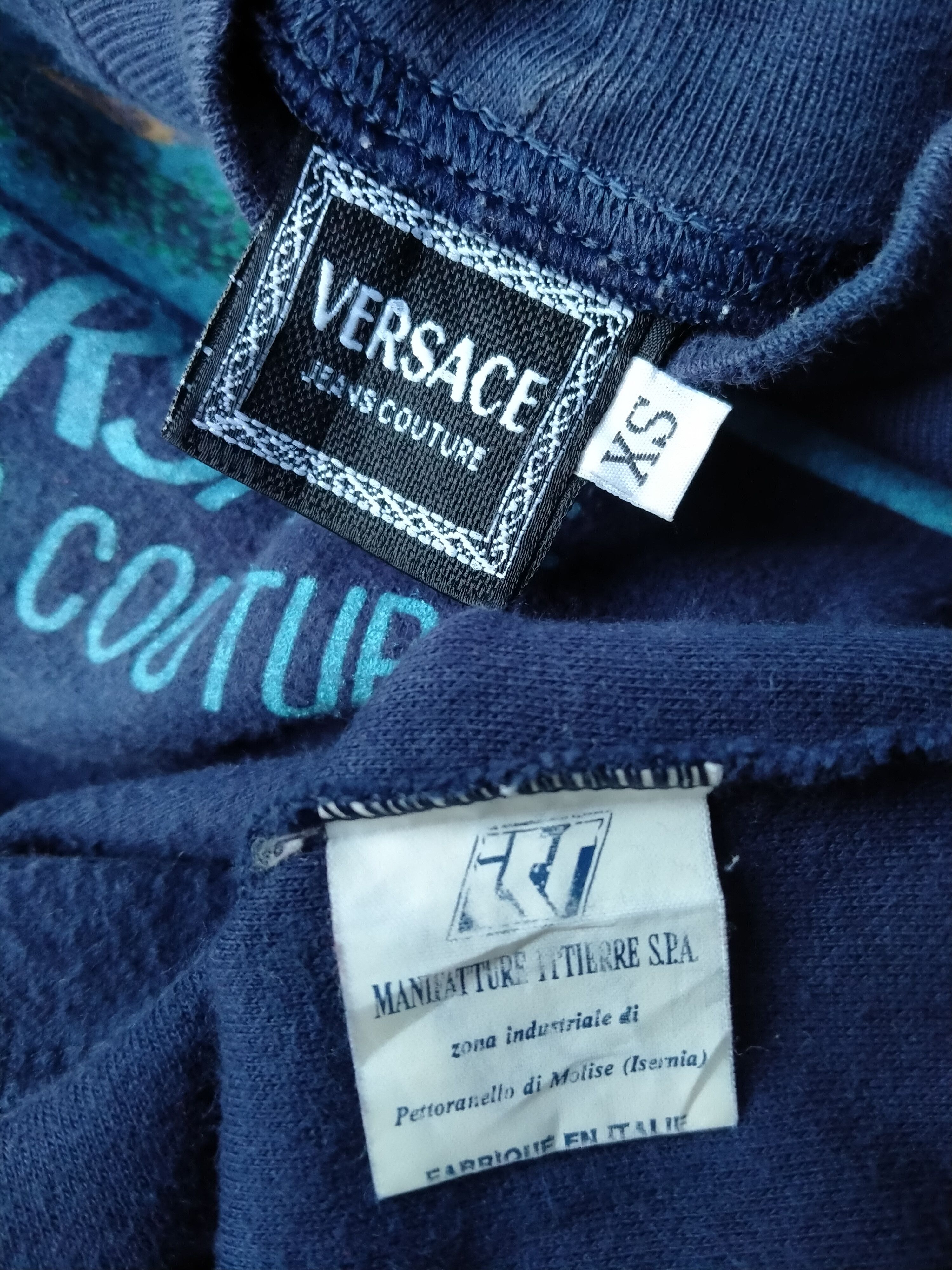 Versace Vintage 80s Versace Angel Jeans Couture Pullover Sweatshirt Size US M / EU 48-50 / 2 - 10 Thumbnail
