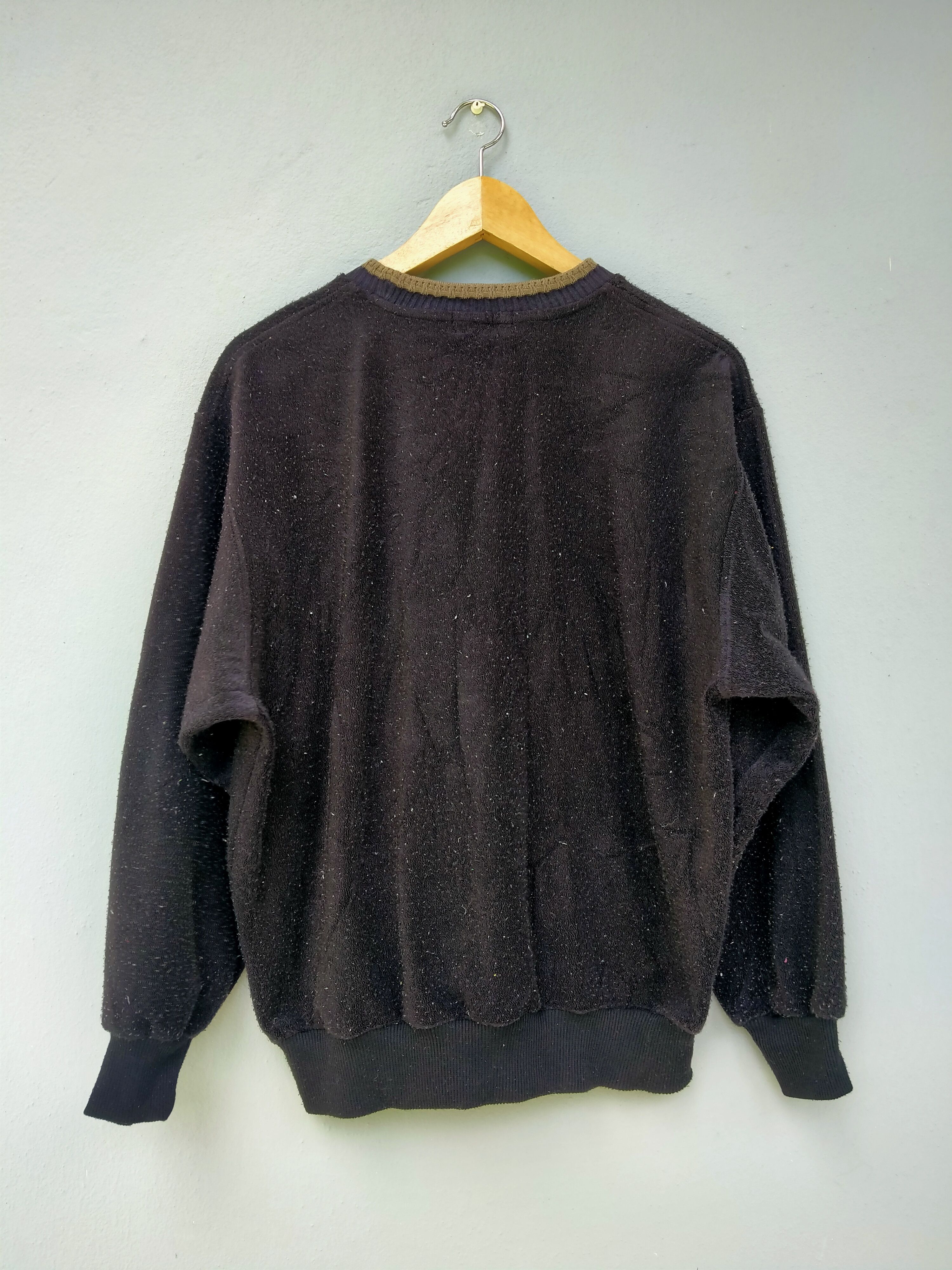 Valentino Vintage 90s Valentino Rudy Fleece Big Logo Size US M / EU 48-50 / 2 - 3 Thumbnail