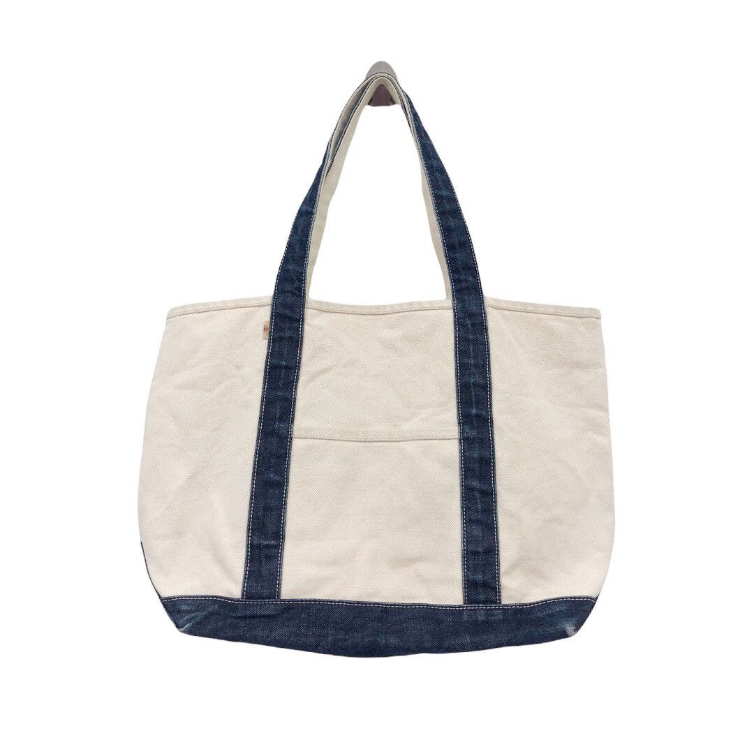 Momotaro Jeans Momotaro Japan Khaki Canvas Shopper Bag Size ONE SIZE - 1 Thumbnail