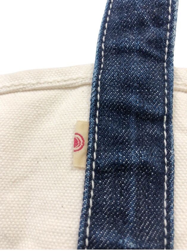 Momotaro Jeans Momotaro Japan Khaki Canvas Shopper Bag Size ONE SIZE - 5 Thumbnail