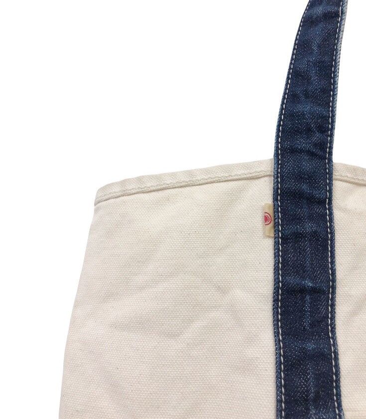 Momotaro Jeans Momotaro Japan Khaki Canvas Shopper Bag Size ONE SIZE - 4 Thumbnail