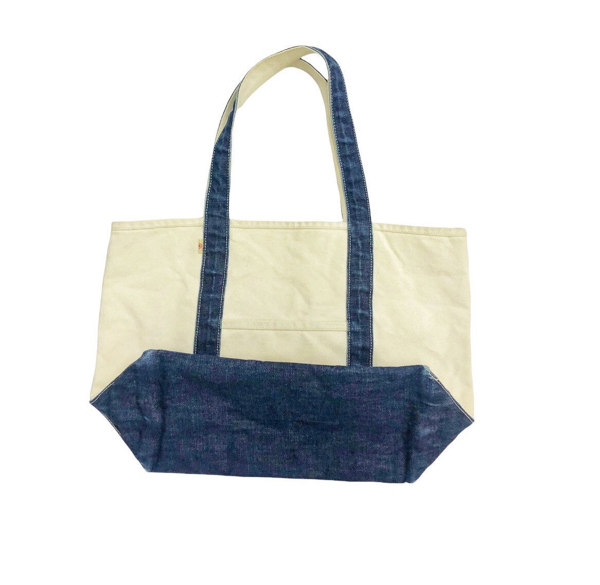 Momotaro Jeans Momotaro Japan Khaki Canvas Shopper Bag Size ONE SIZE - 10 Thumbnail