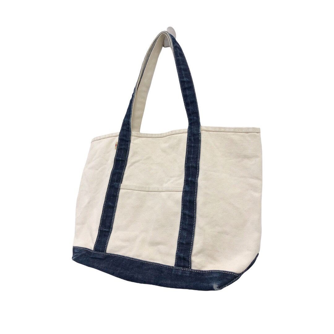 Momotaro Jeans Momotaro Japan Khaki Canvas Shopper Bag Size ONE SIZE - 2 Thumbnail