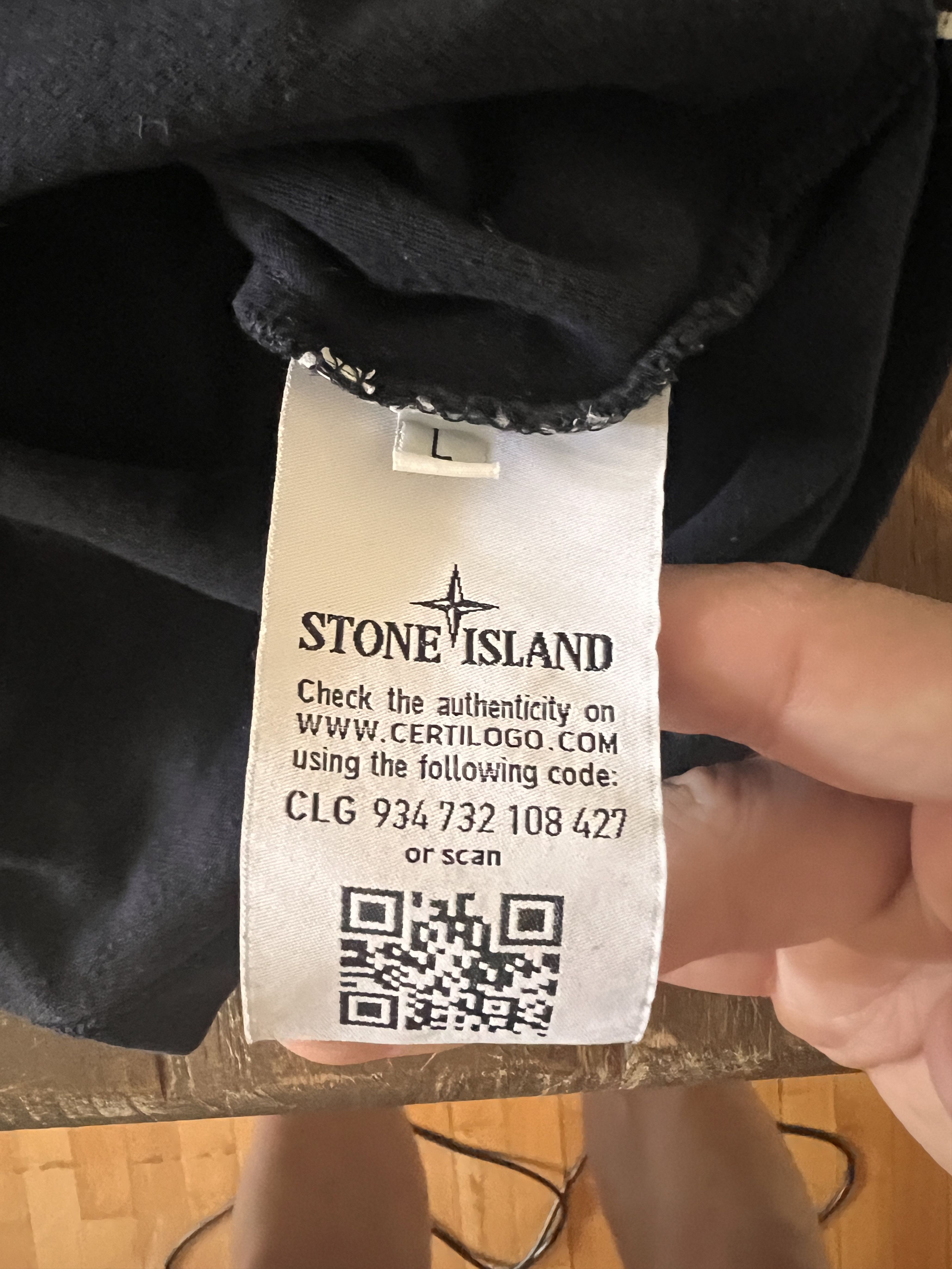Stone Island Polo Size US L / EU 52-54 / 3 - 6 Thumbnail