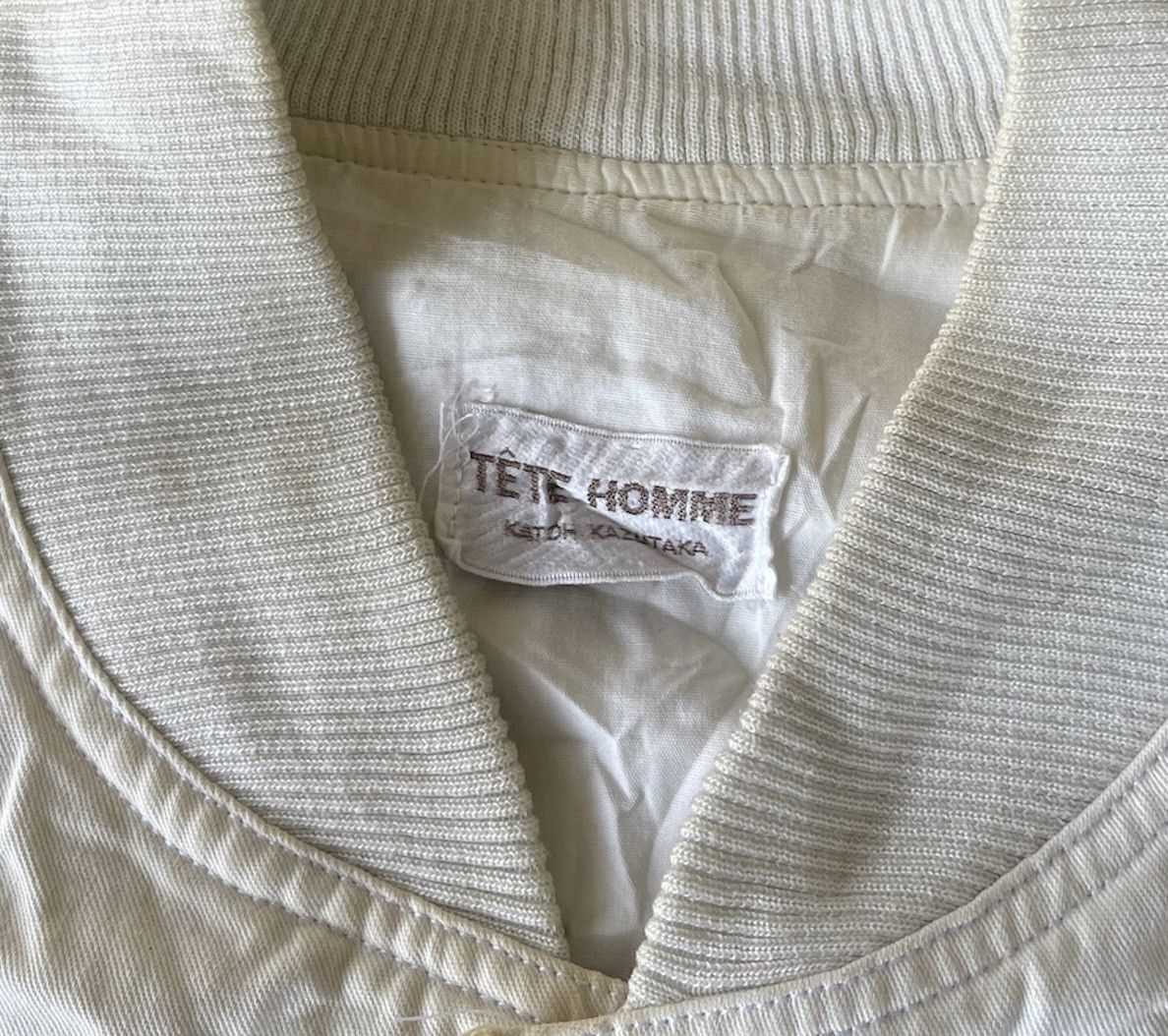 Issey Miyake 🔥RARE🔥VINTAGE TETE HOMME JACKET DESTRESS JAPAN Size US M / EU 48-50 / 2 - 3 Thumbnail