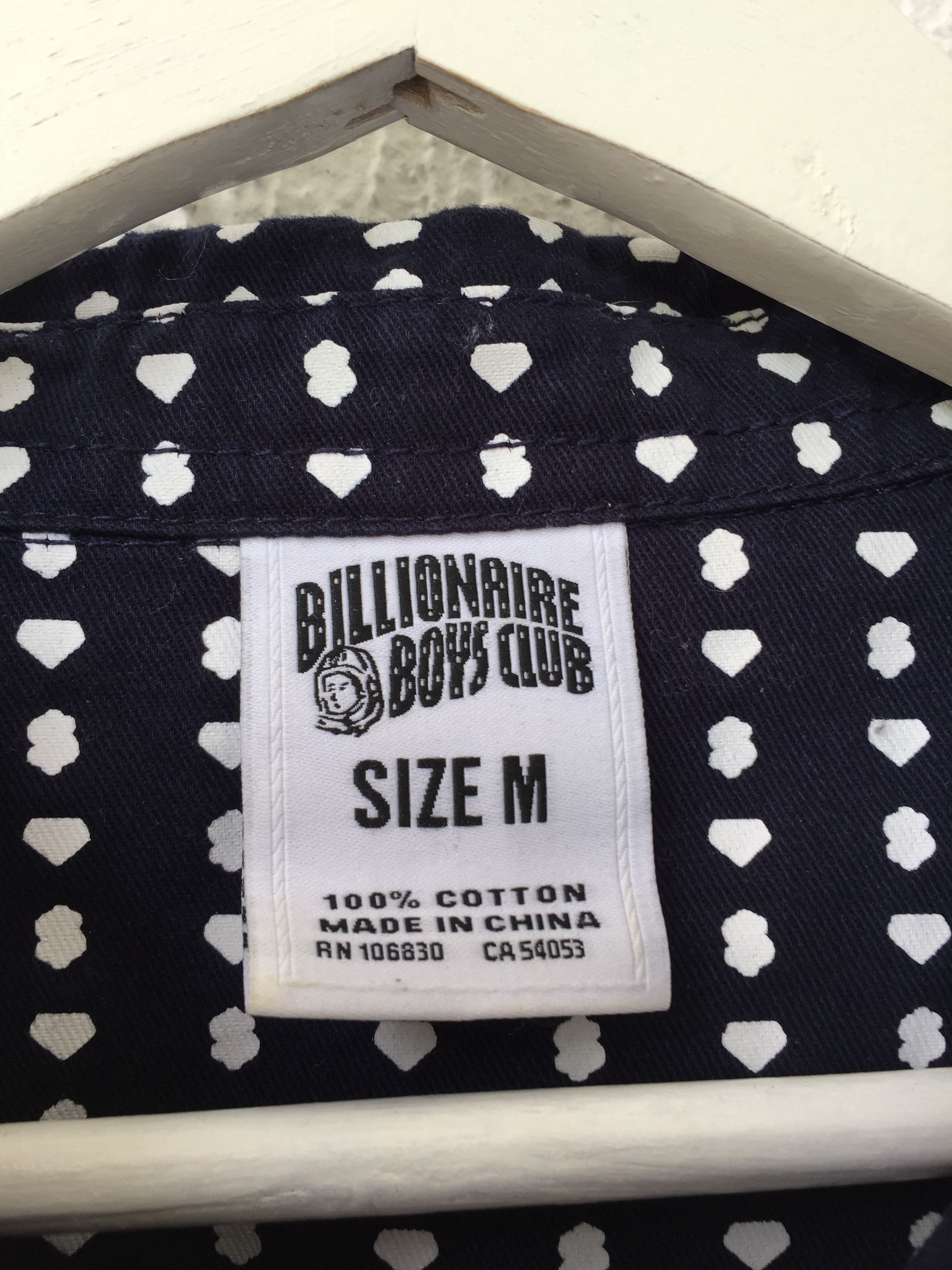 Billionaire Boys Club diamonds and dollars shirt Size US M / EU 48-50 / 2 - 4 Thumbnail