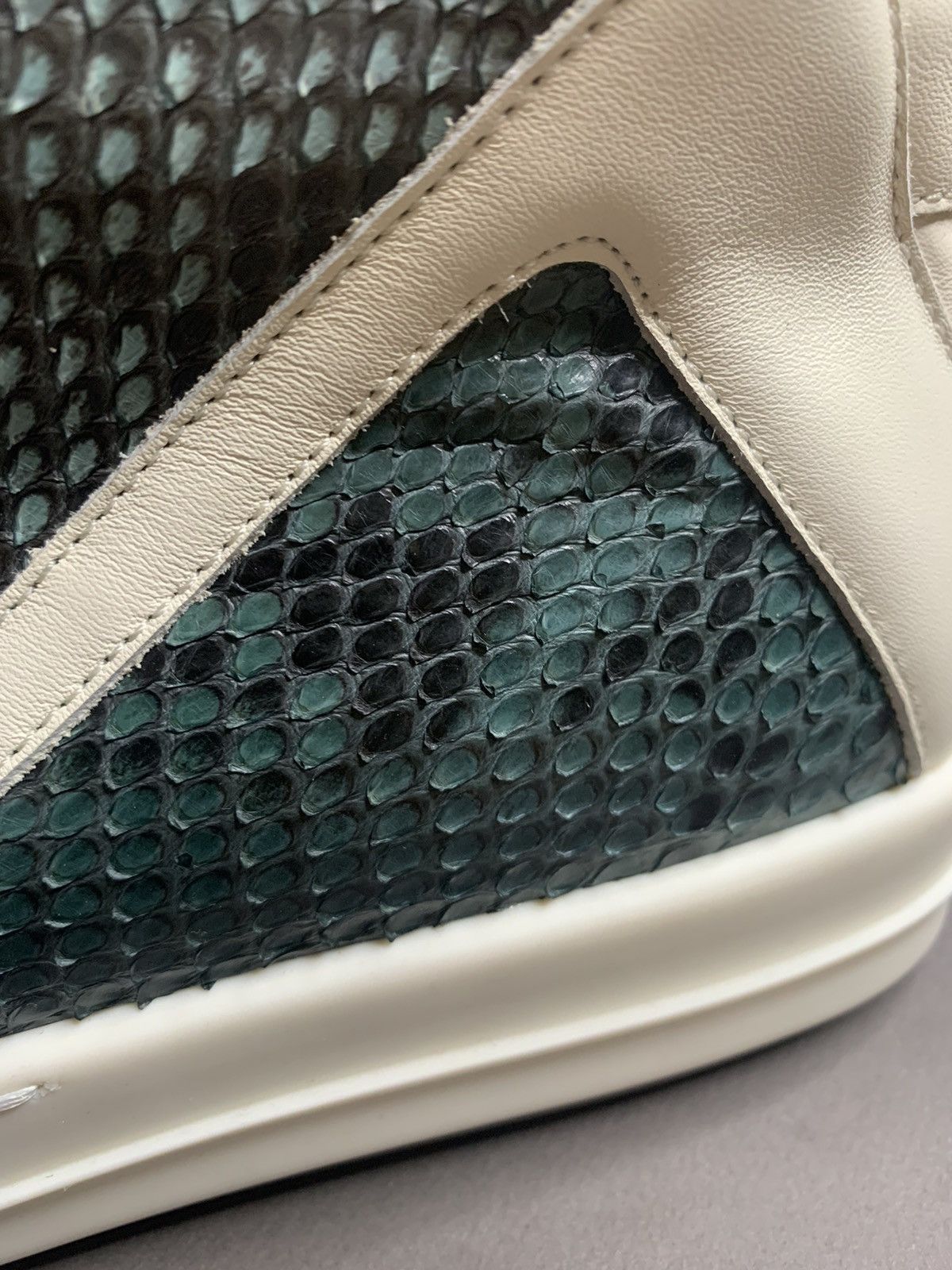 Rick Owens RARE PYTHON LEATHER GEOBASKETS!!! EU44 Size US 11 / EU 44 - 5 Thumbnail