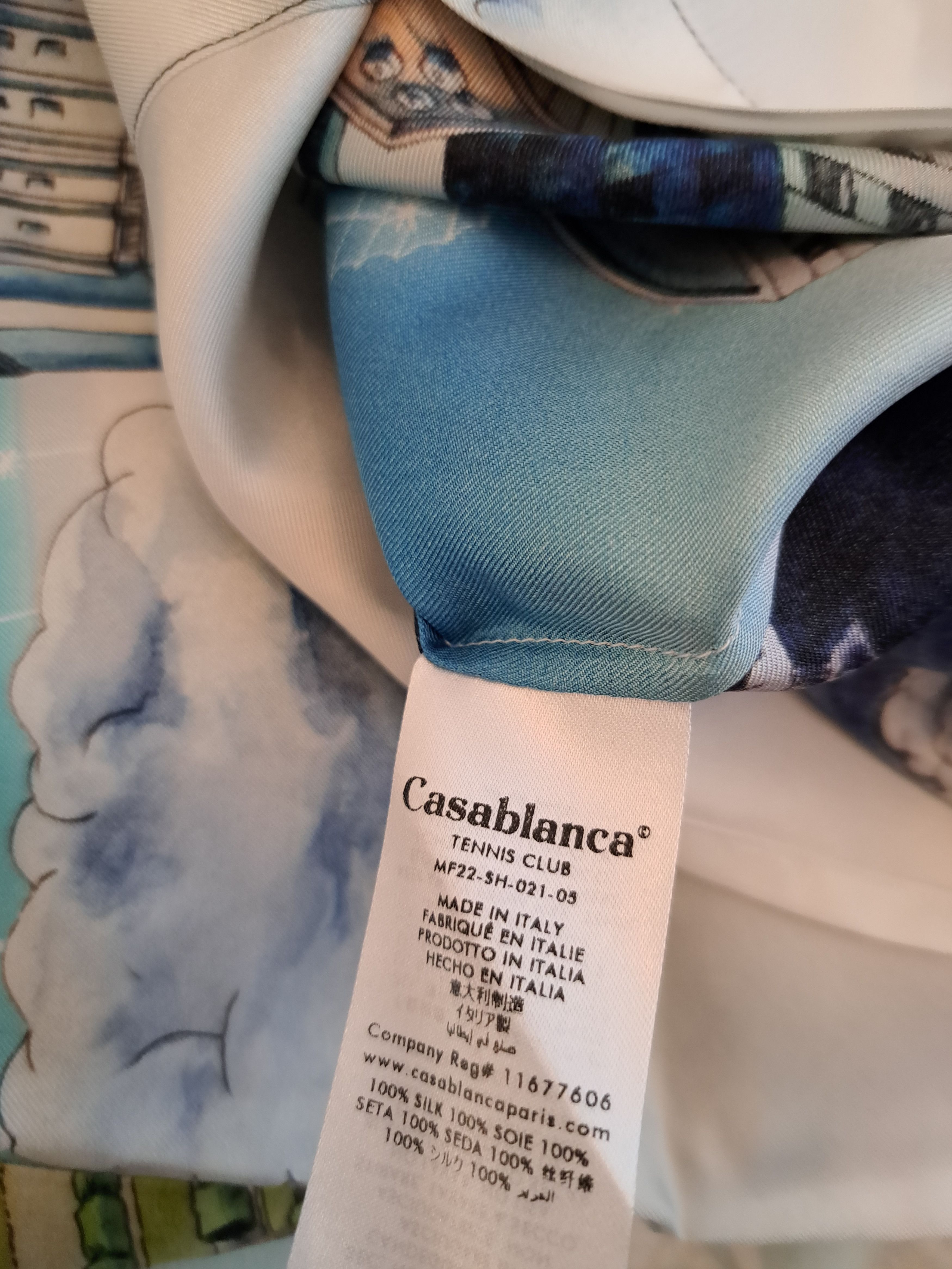 Casablanca Casablanca Silk Shirt M Size US M / EU 48-50 / 2 - 4 Thumbnail