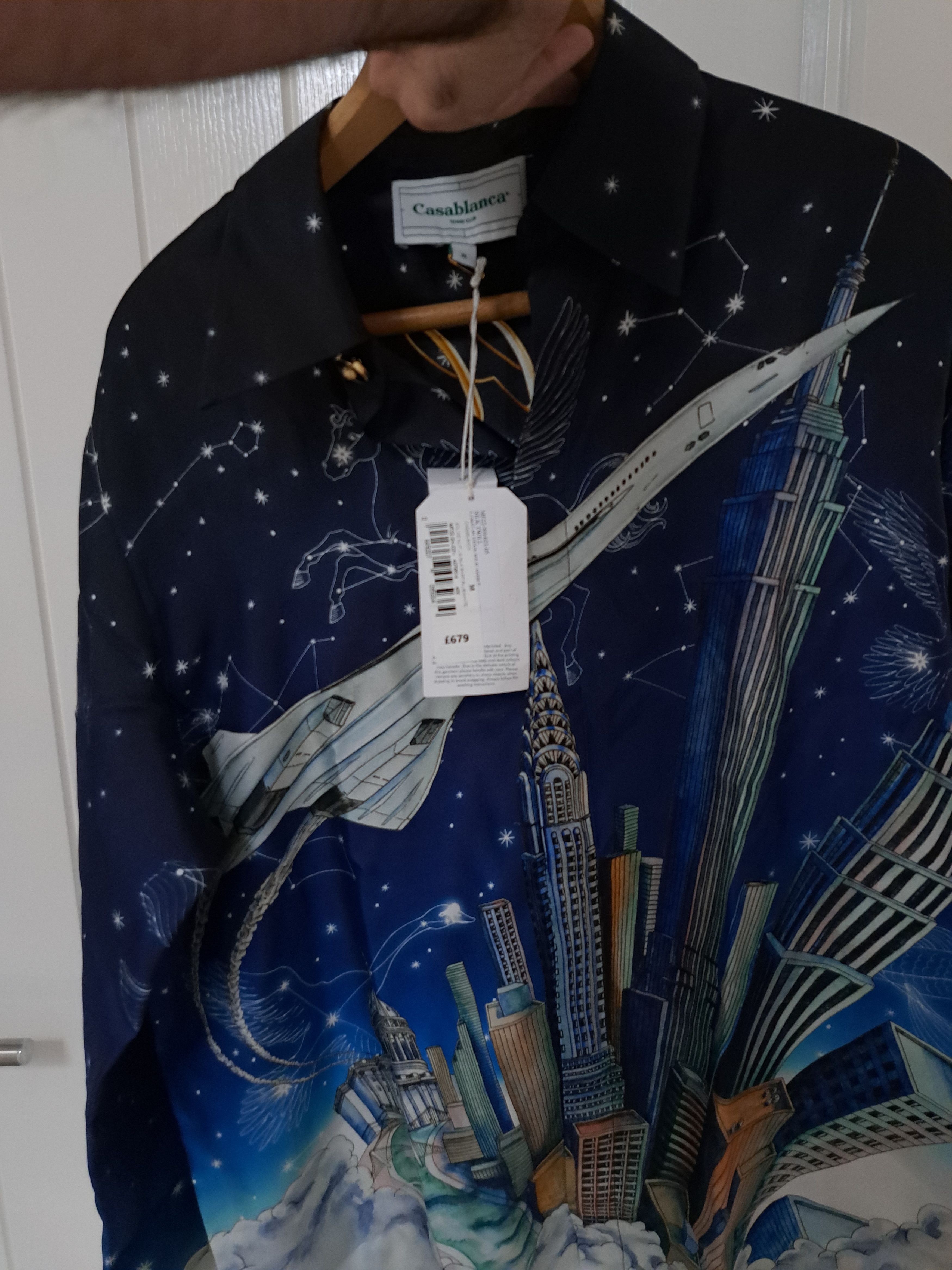 Casablanca Casablanca Silk Shirt M Size US M / EU 48-50 / 2 - 2 Thumbnail