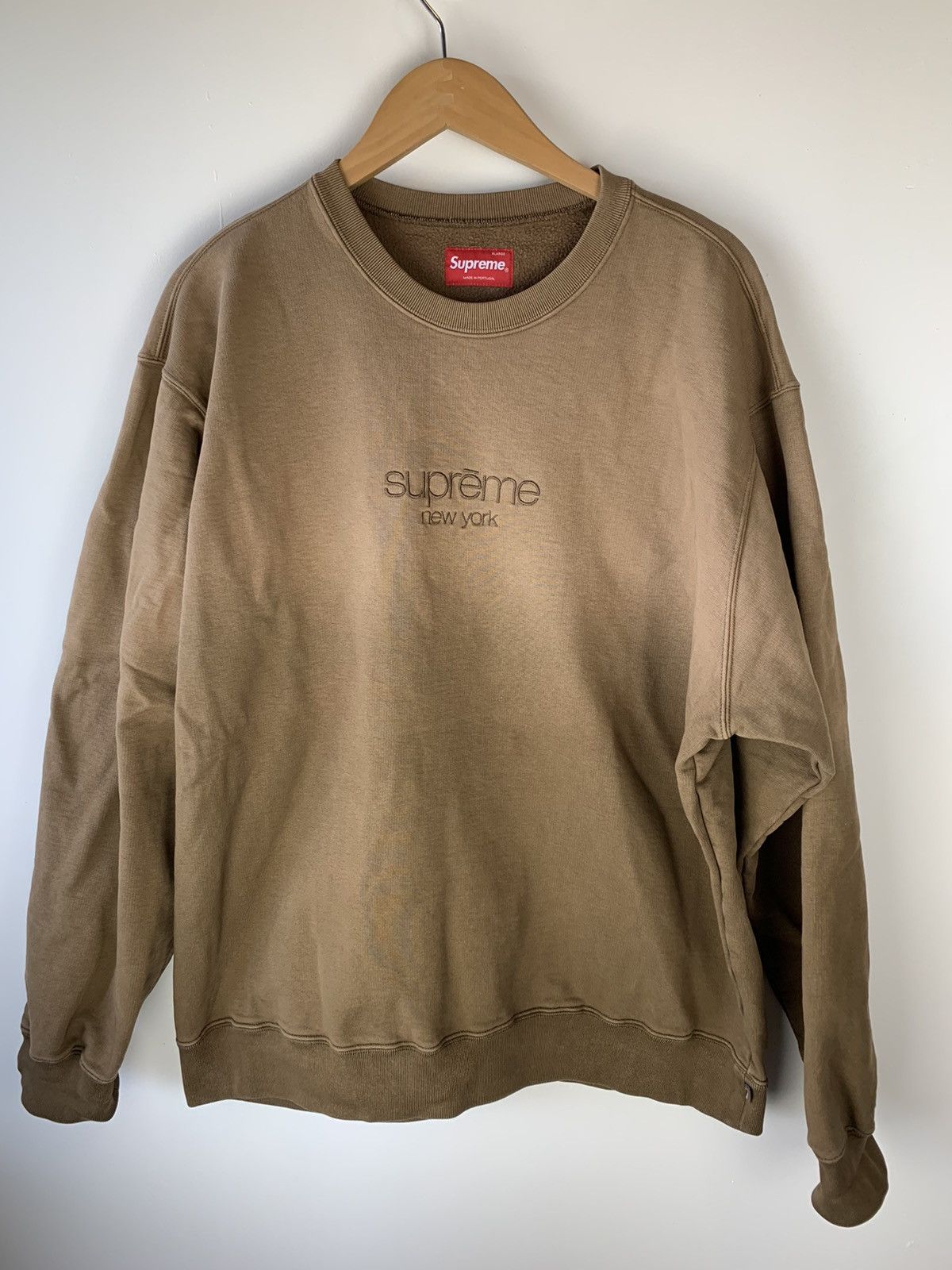 Supreme Supreme Dipped Crewneck Grailed