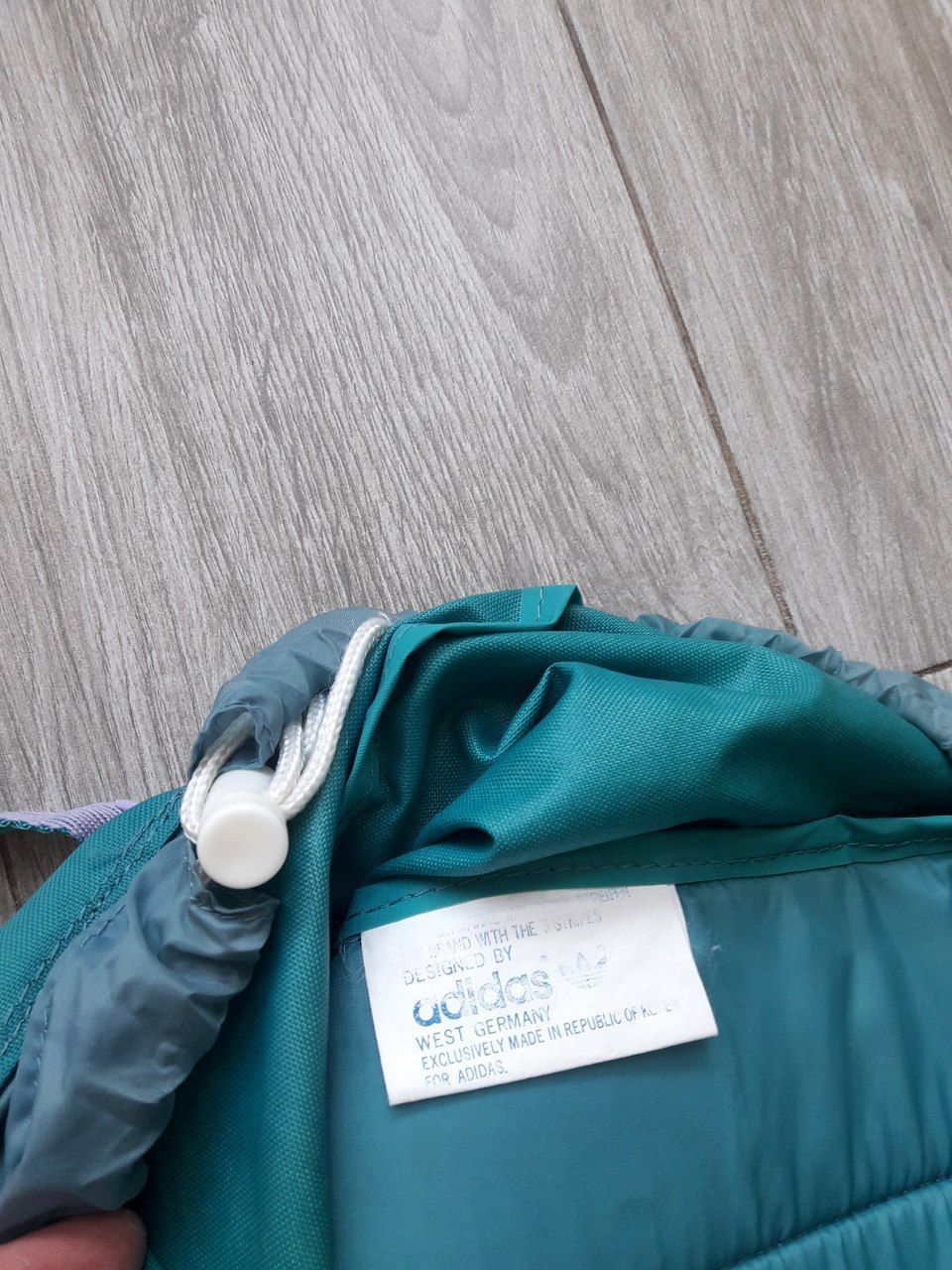 Adidas Vintage 80s Adidas Backpack Made in Korea Size ONE SIZE - 2 Thumbnail