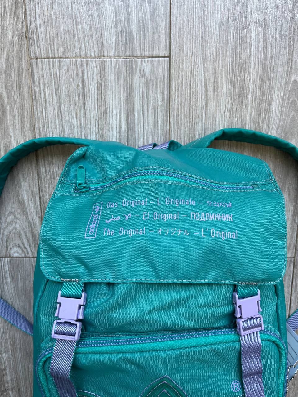 Adidas Vintage 80s Adidas Backpack Made in Korea Size ONE SIZE - 11 Thumbnail