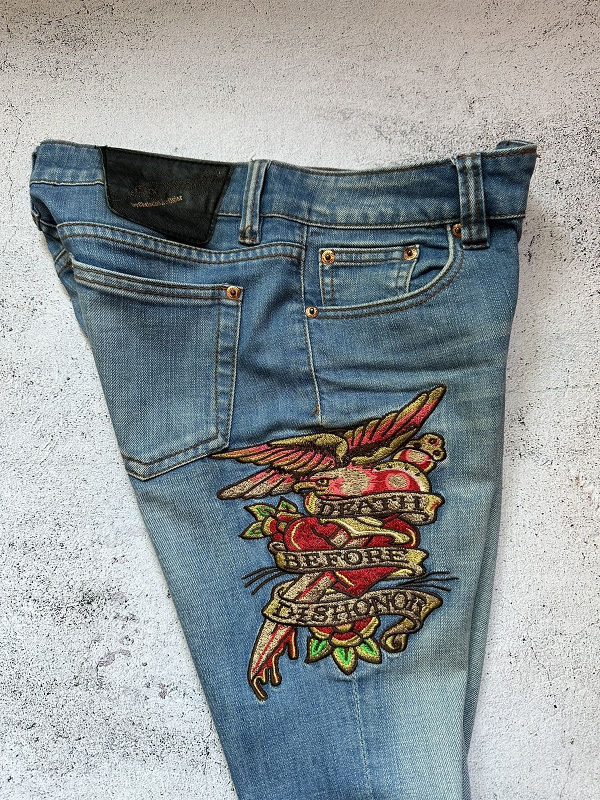 Ed Hardy Ed hardy by Christian Audigier denim jeans Size 29" - 11 Thumbnail