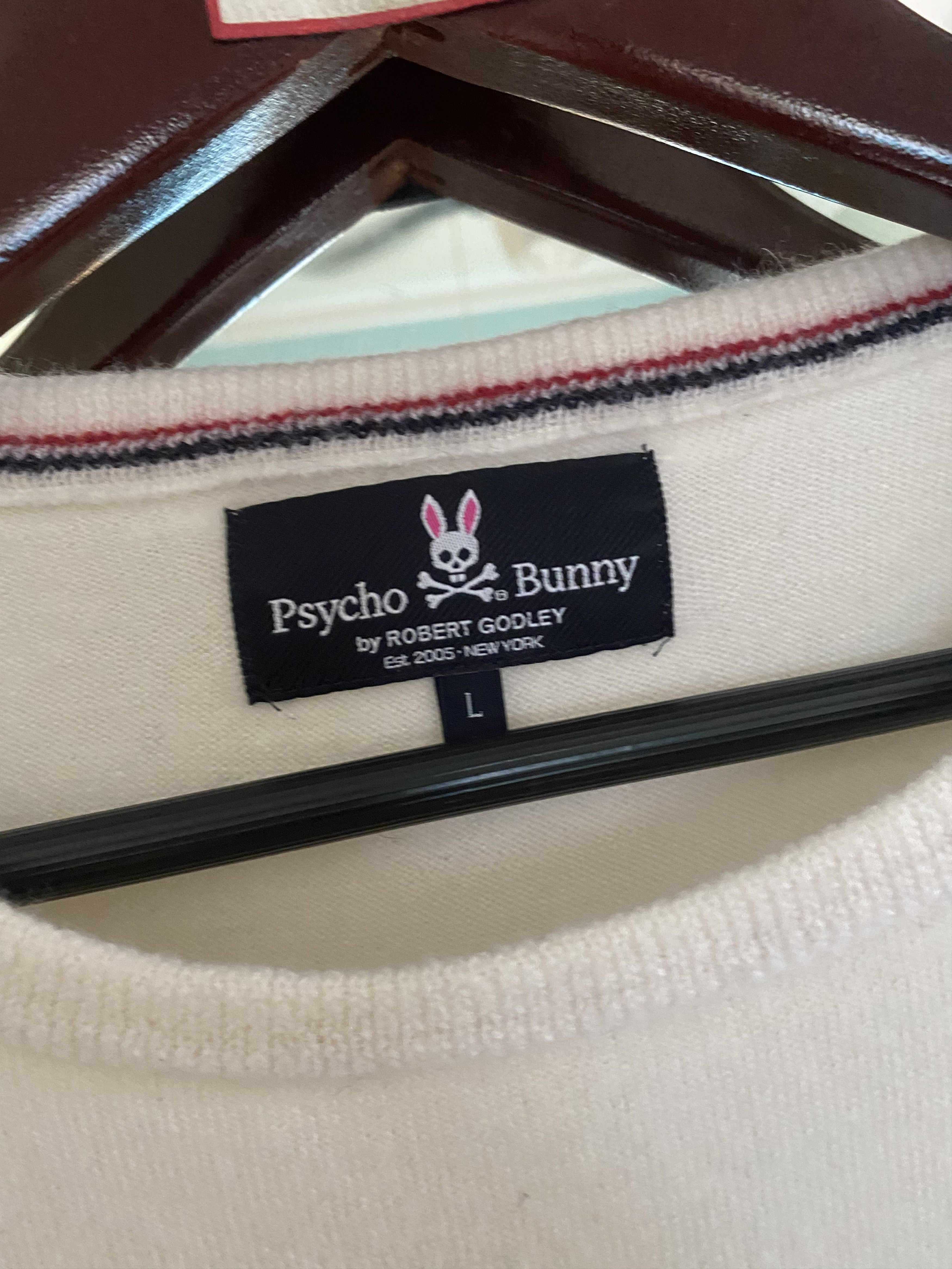 Psycho Bunny Psycho Bunny by Robert Godley Knit Sweater Size US M / EU 48-50 / 2 - 2 Thumbnail